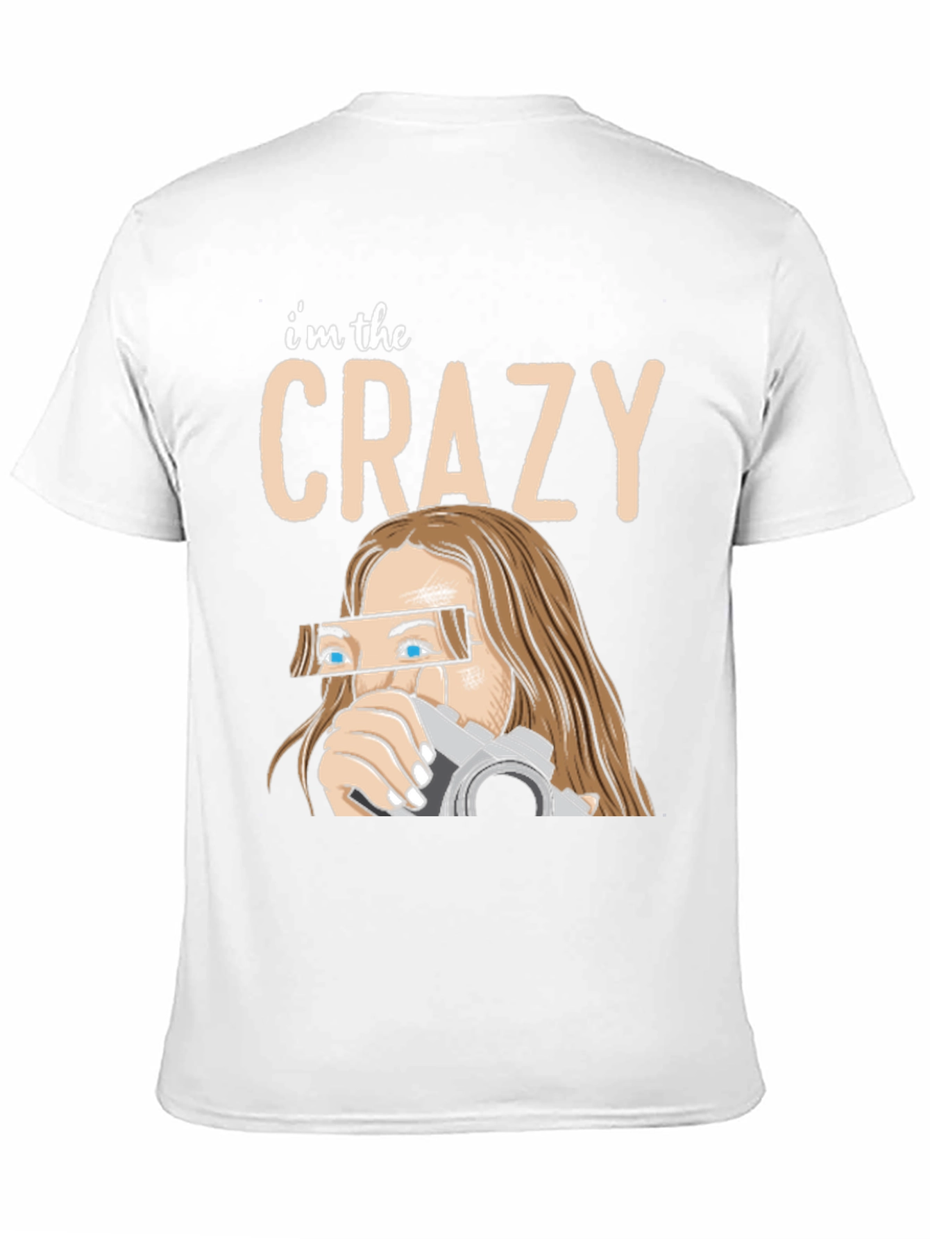 Crazy Photographer Graphic T-Shirt