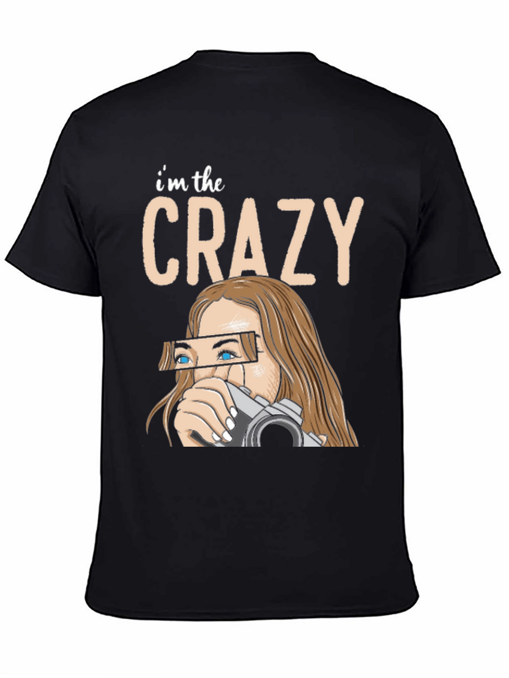 Crazy Photographer Graphic T-Shirt