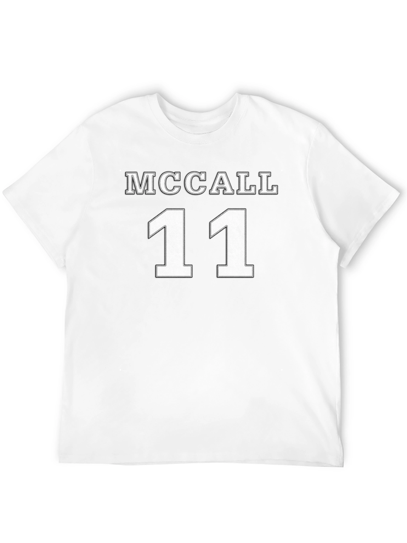 McCall 11 Black Tee - Teen Wolf Inspired Fan Apparel