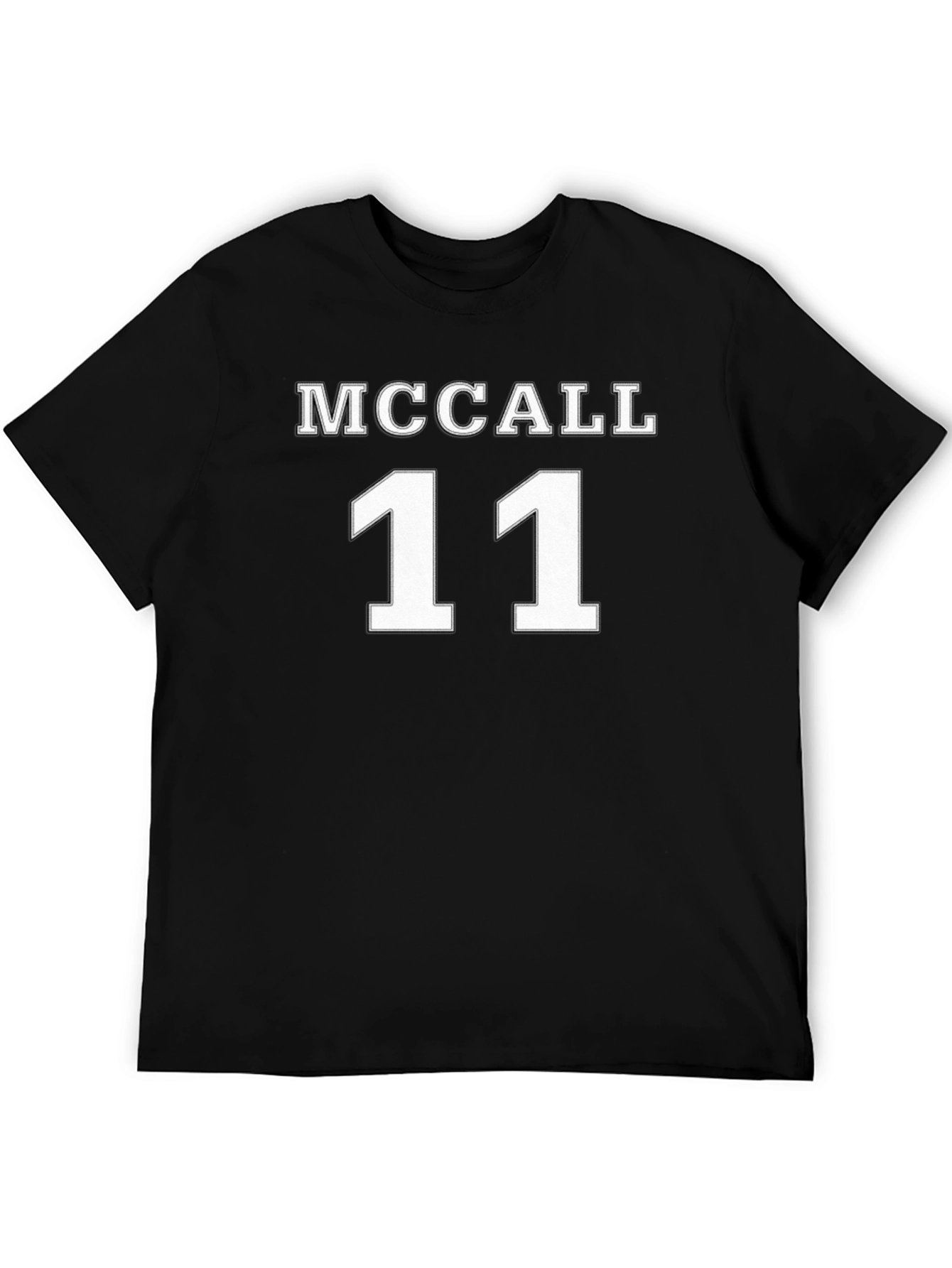 McCall 11 Black Tee - Teen Wolf Inspired Fan Apparel