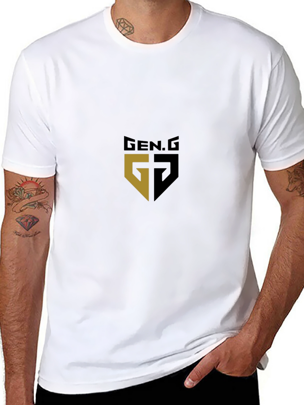 Gen.G Black T-Shirt - Premium Gaming Apparel