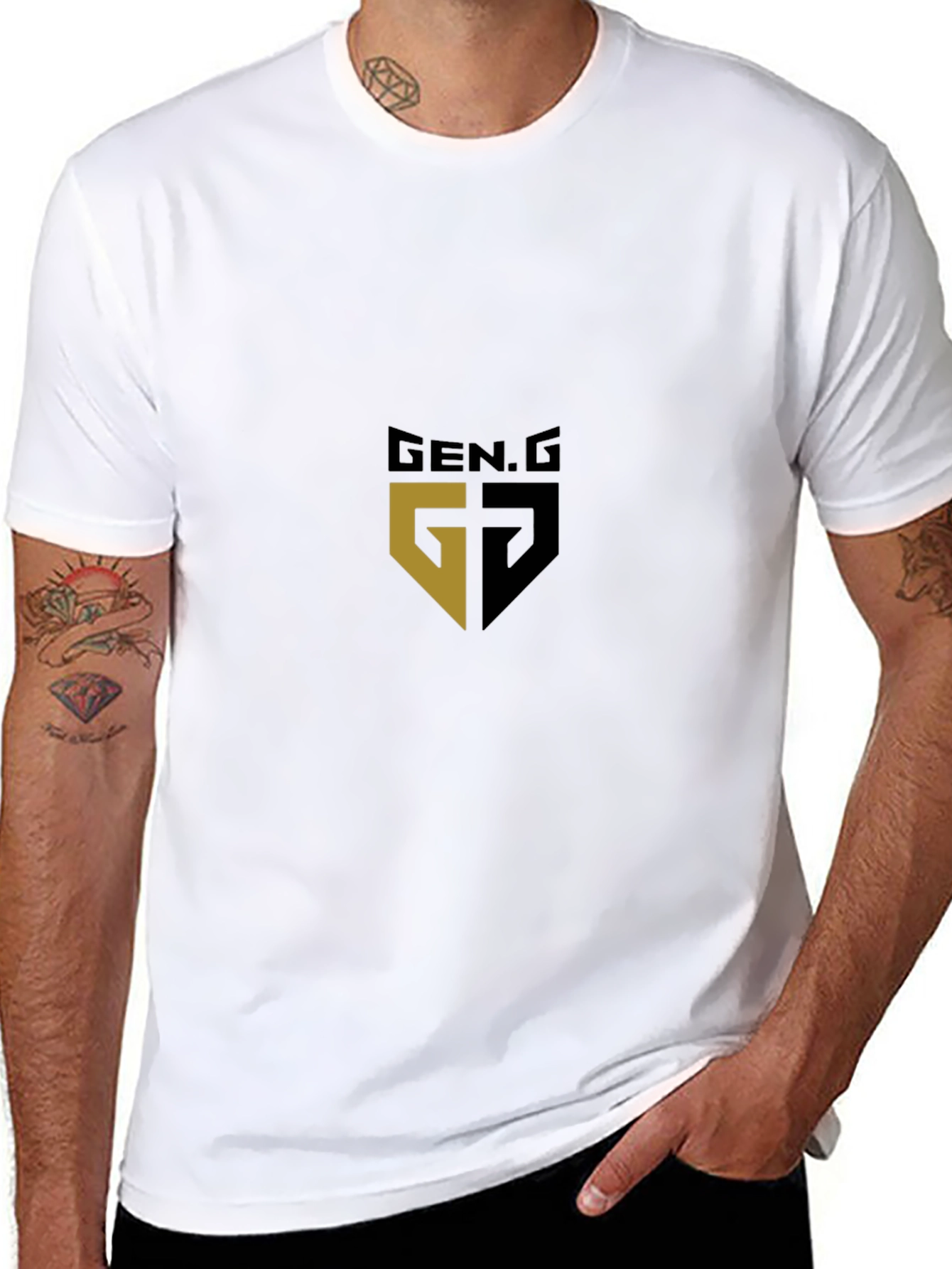 Gen.G Black T-Shirt - Premium Gaming Apparel