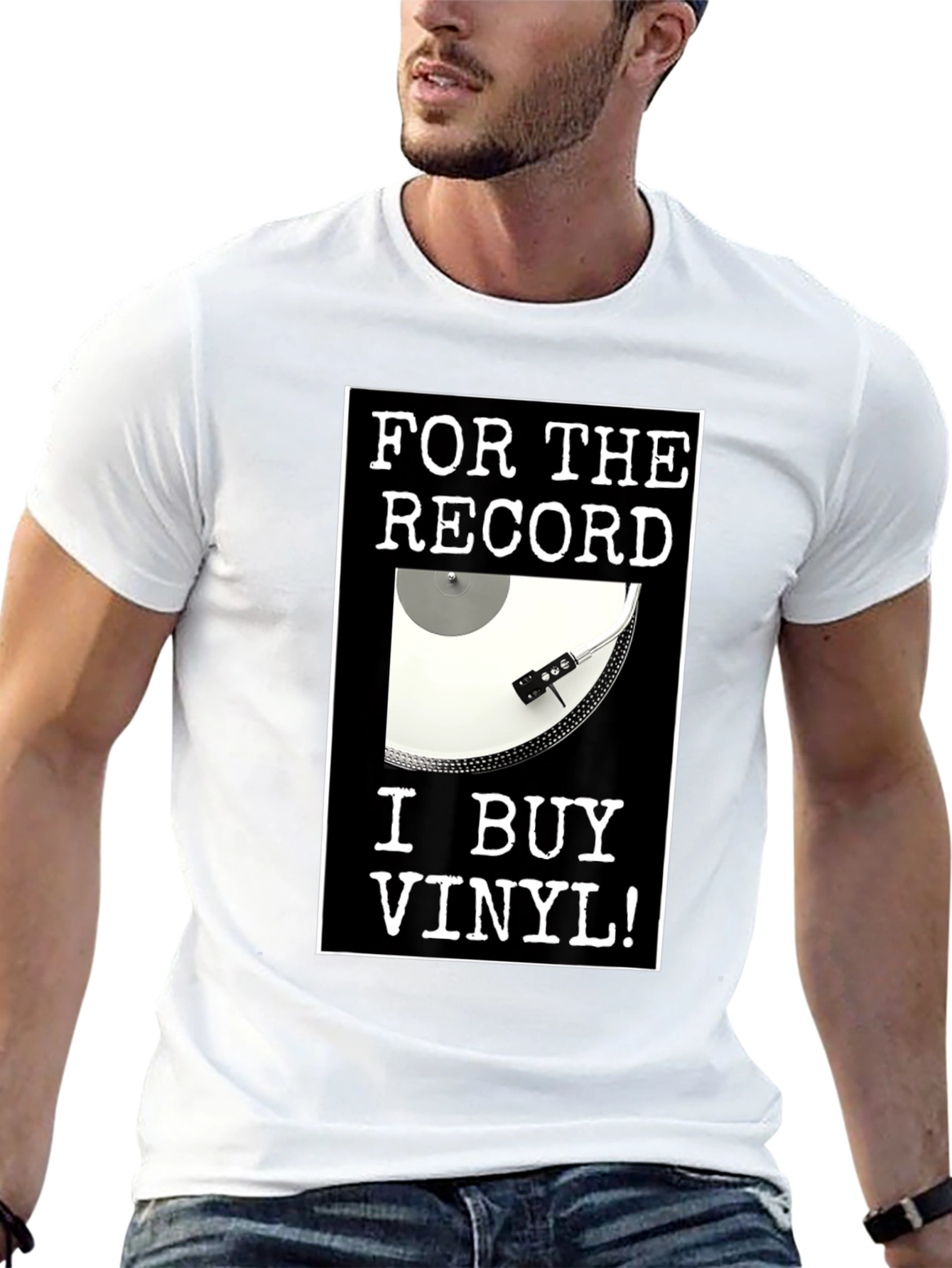 For The Record I Buy Vinyl T-Shirt