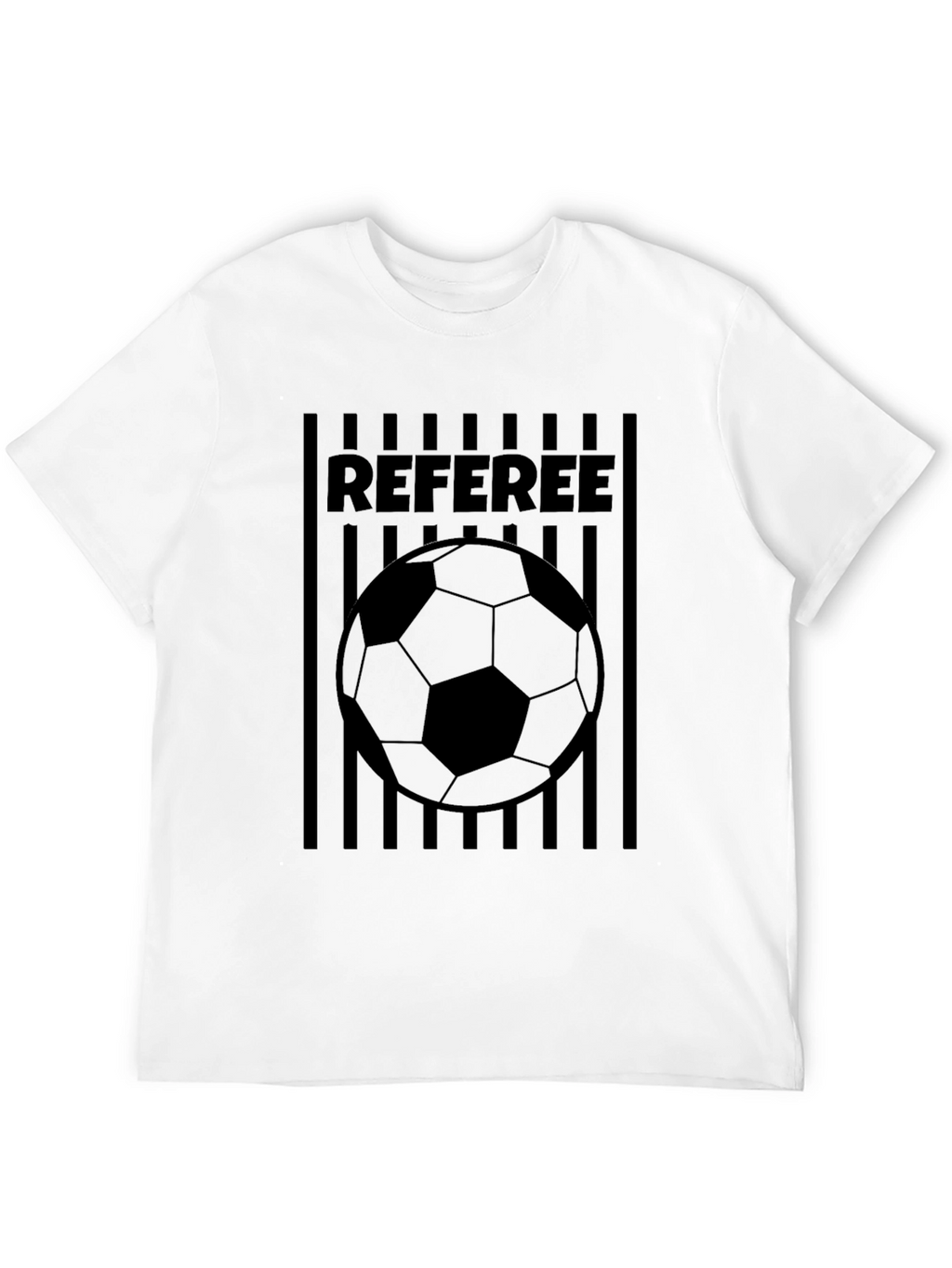 Referee Soccer Ball Graphic T-Shirt