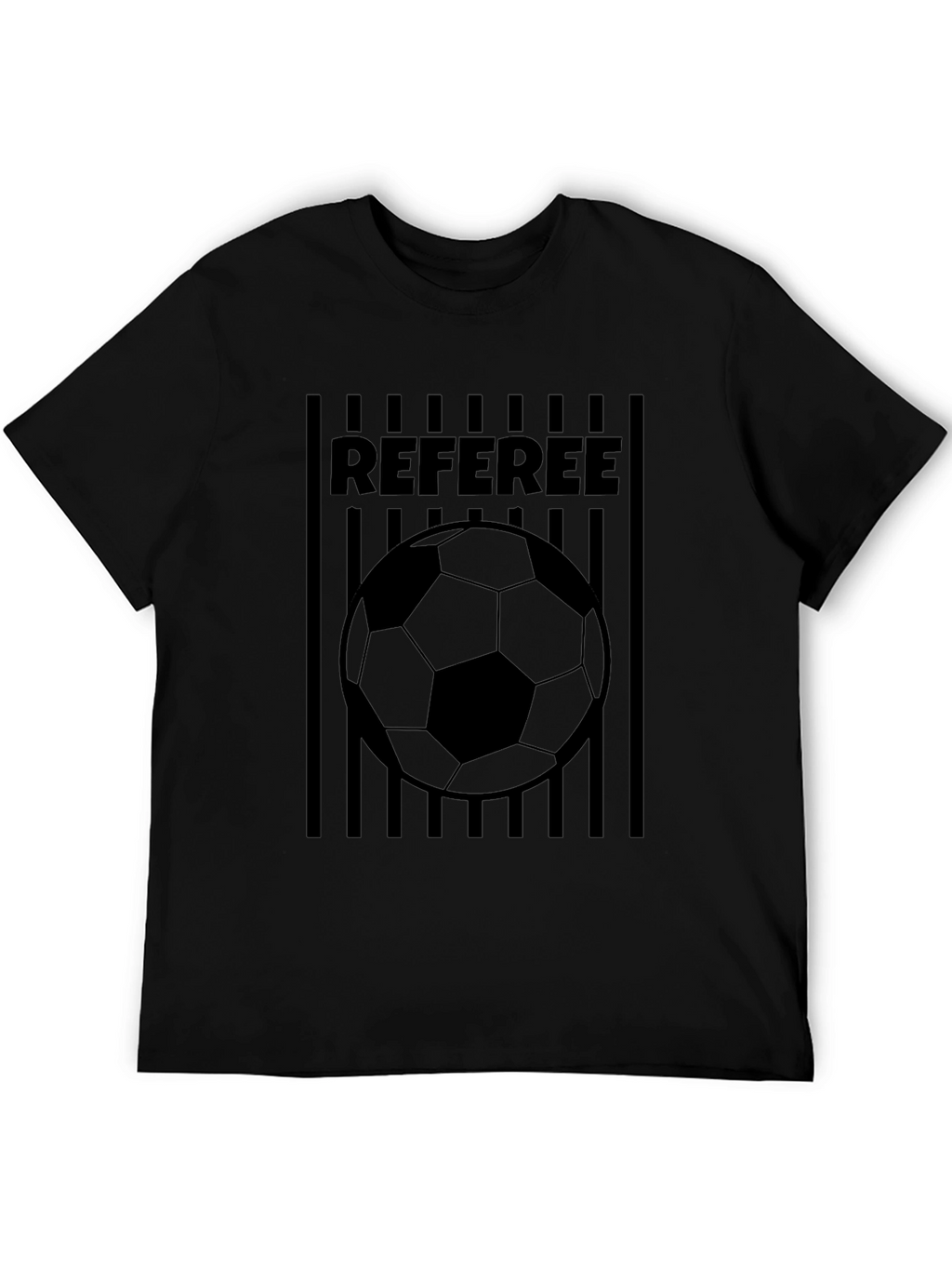 Referee Soccer Ball Graphic T-Shirt