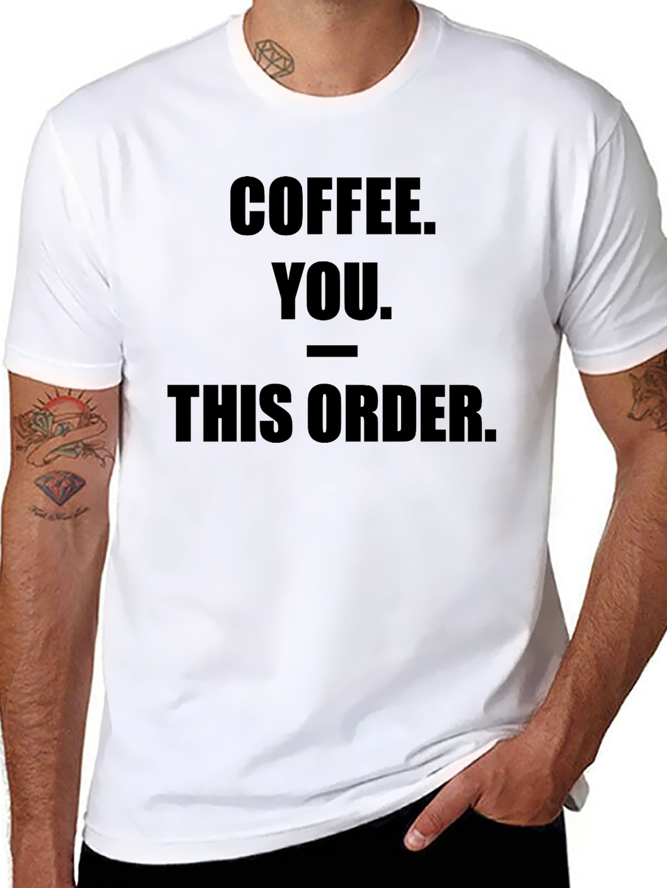 Coffee You This Order Funny Graphic Tee