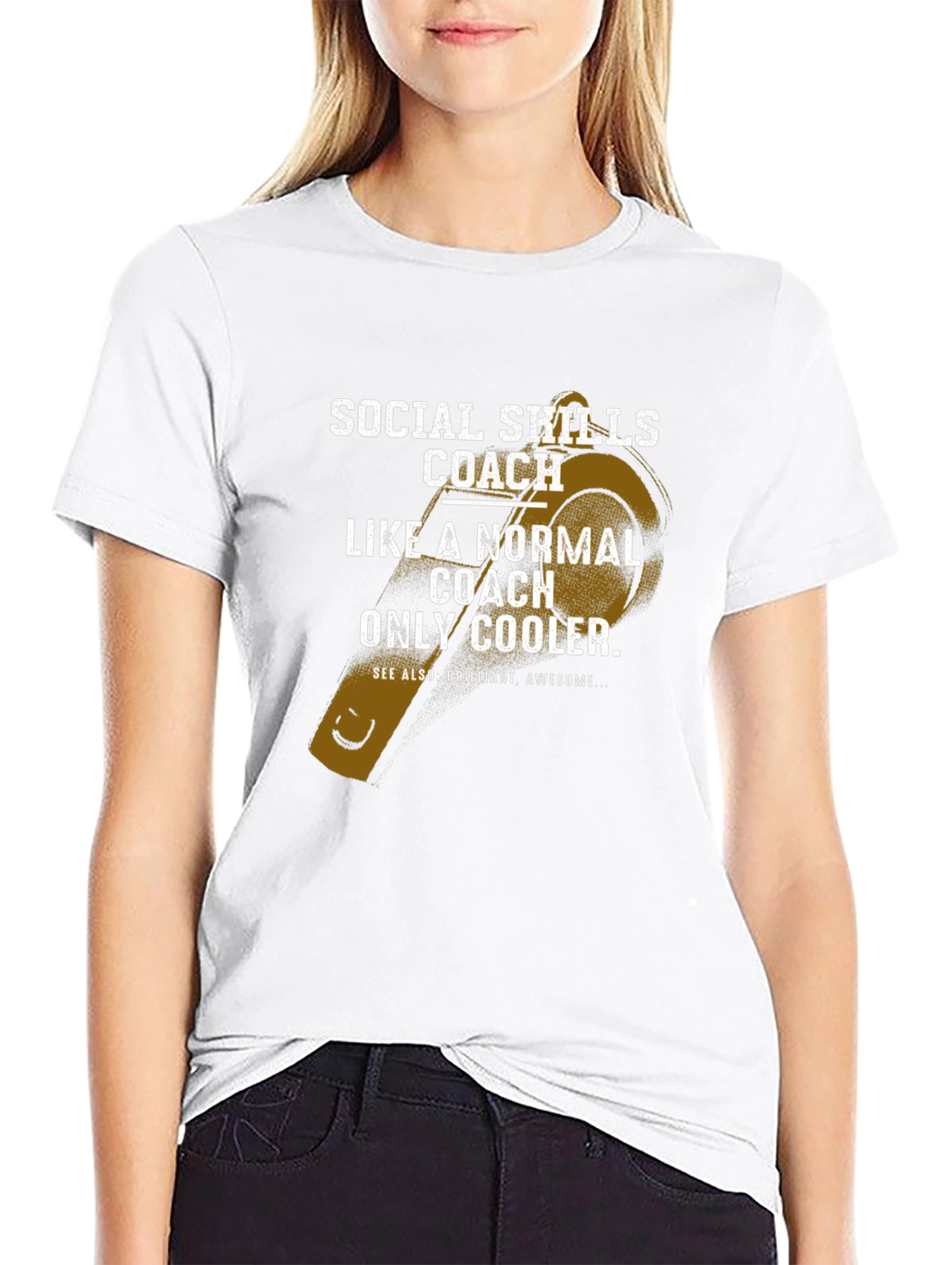 Social Skills Coach T-Shirt - Cool & Comfortable