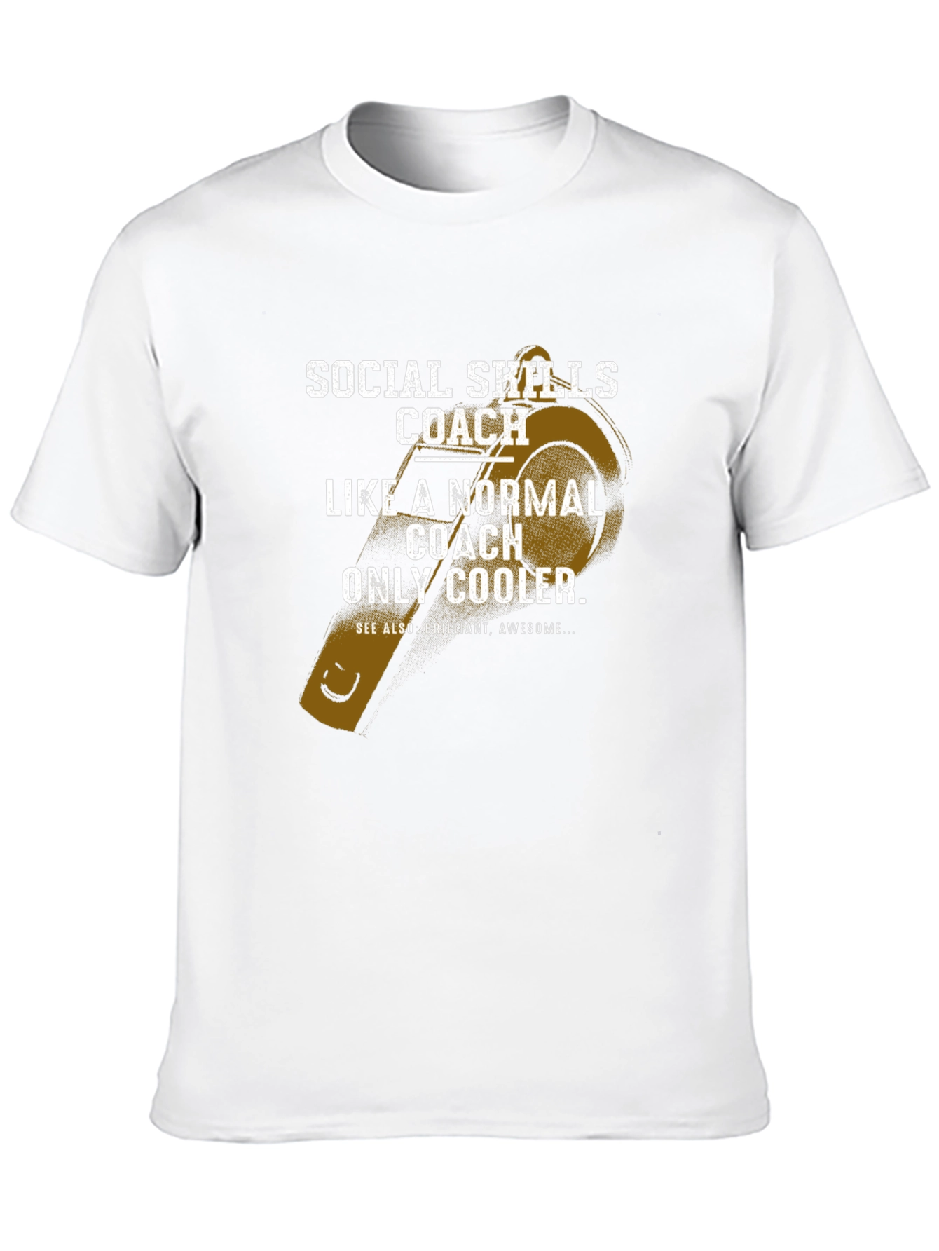 Social Skills Coach T-Shirt - Cool & Comfortable