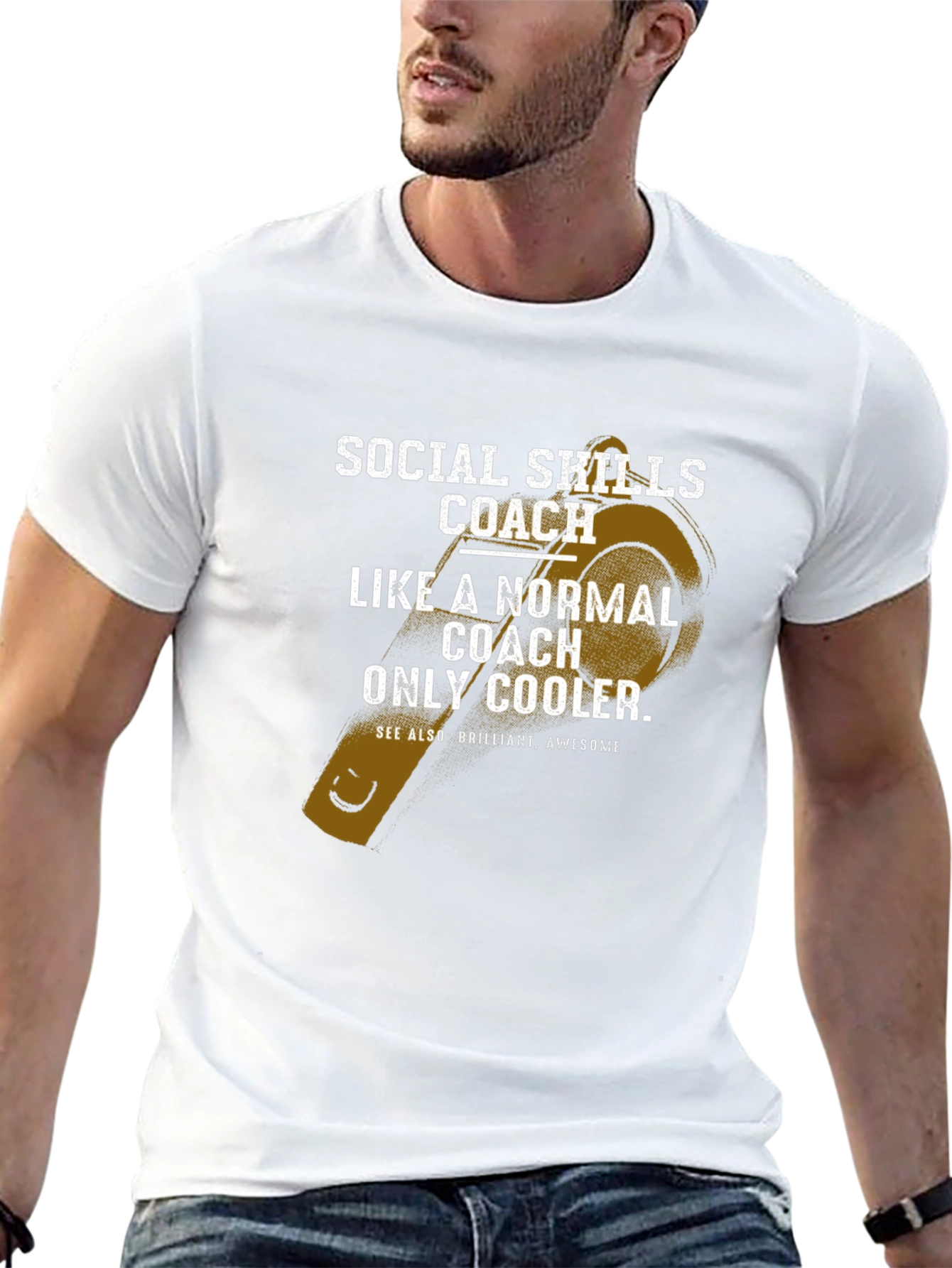 Social Skills Coach T-Shirt - Cool & Comfortable