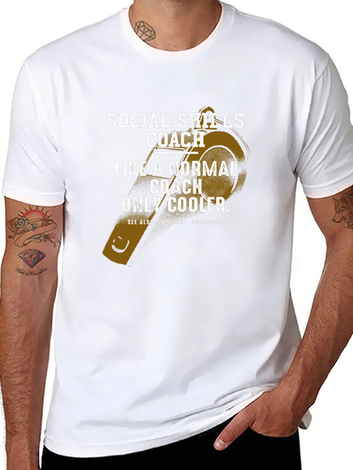 Social Skills Coach T-Shirt - Cool & Comfortable