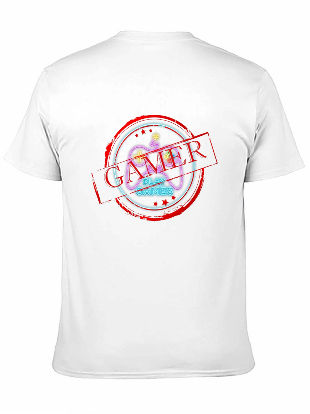 Gamer T-Shirt - Play Games - Black Graphic Tee