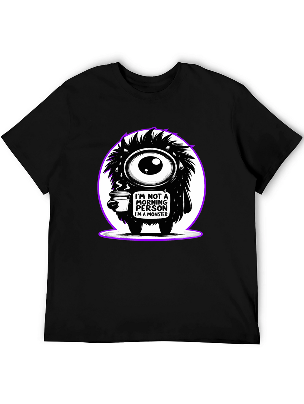 Monster Morning Person Graphic Tee