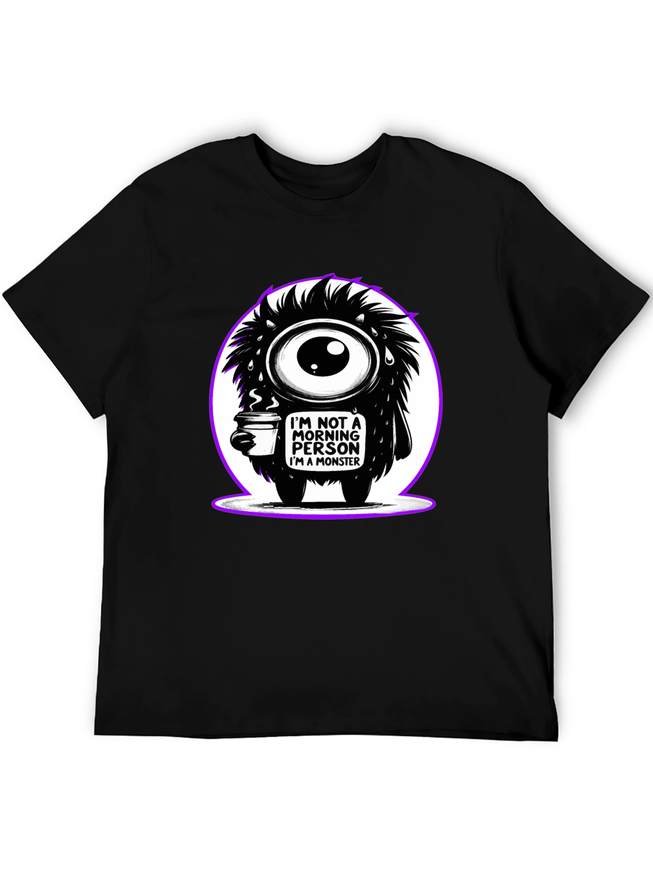 Monster Morning Person Graphic Tee
