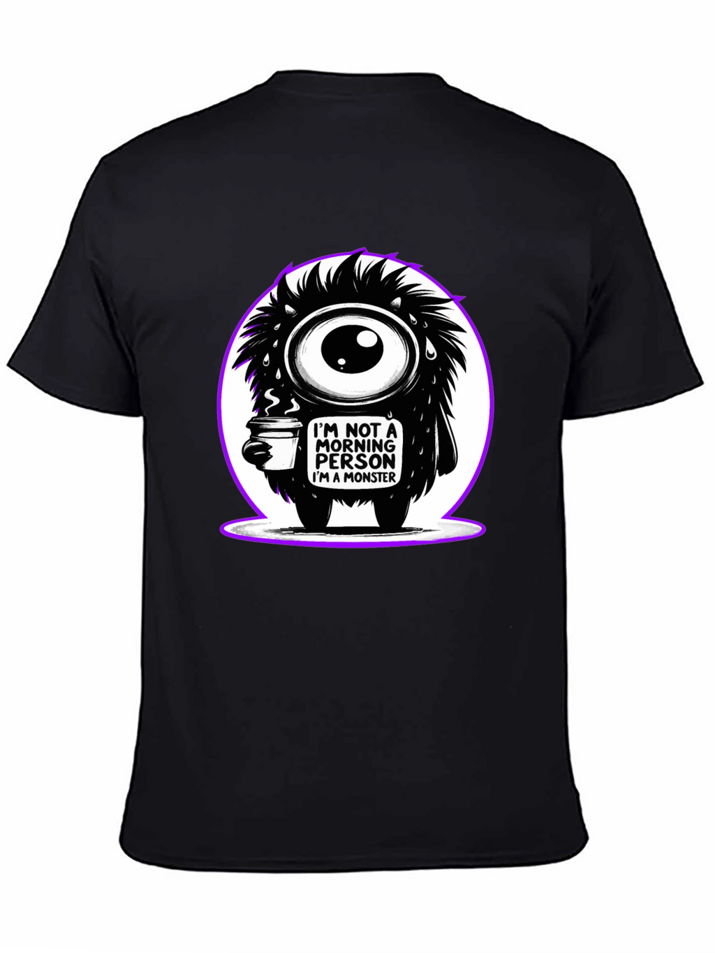 Monster Morning Person Graphic Tee