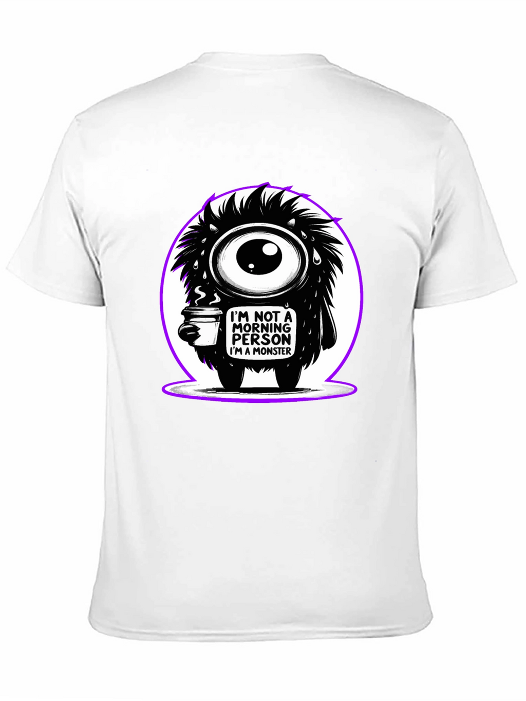Monster Morning Person Graphic Tee