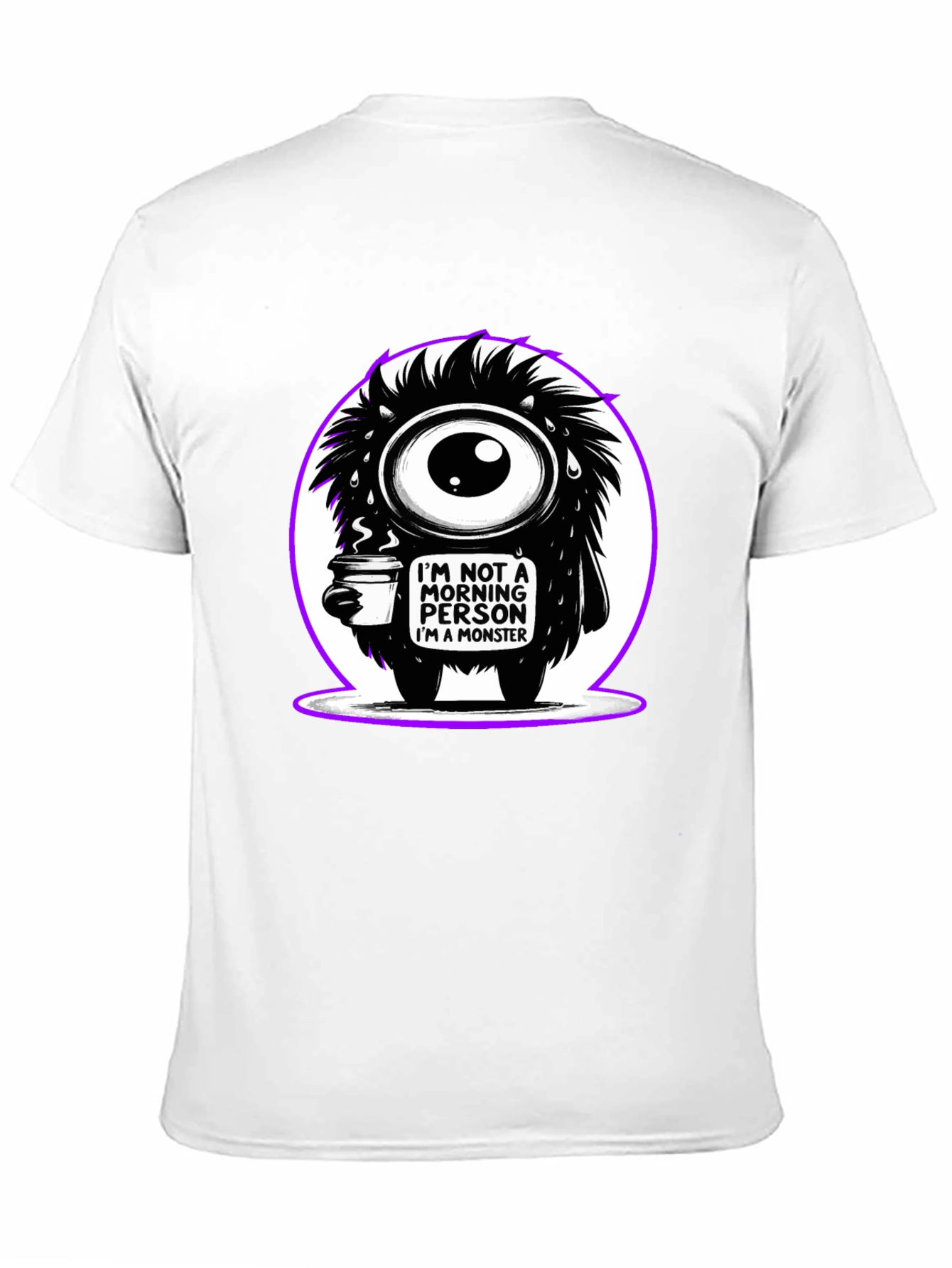Monster Morning Person Graphic Tee