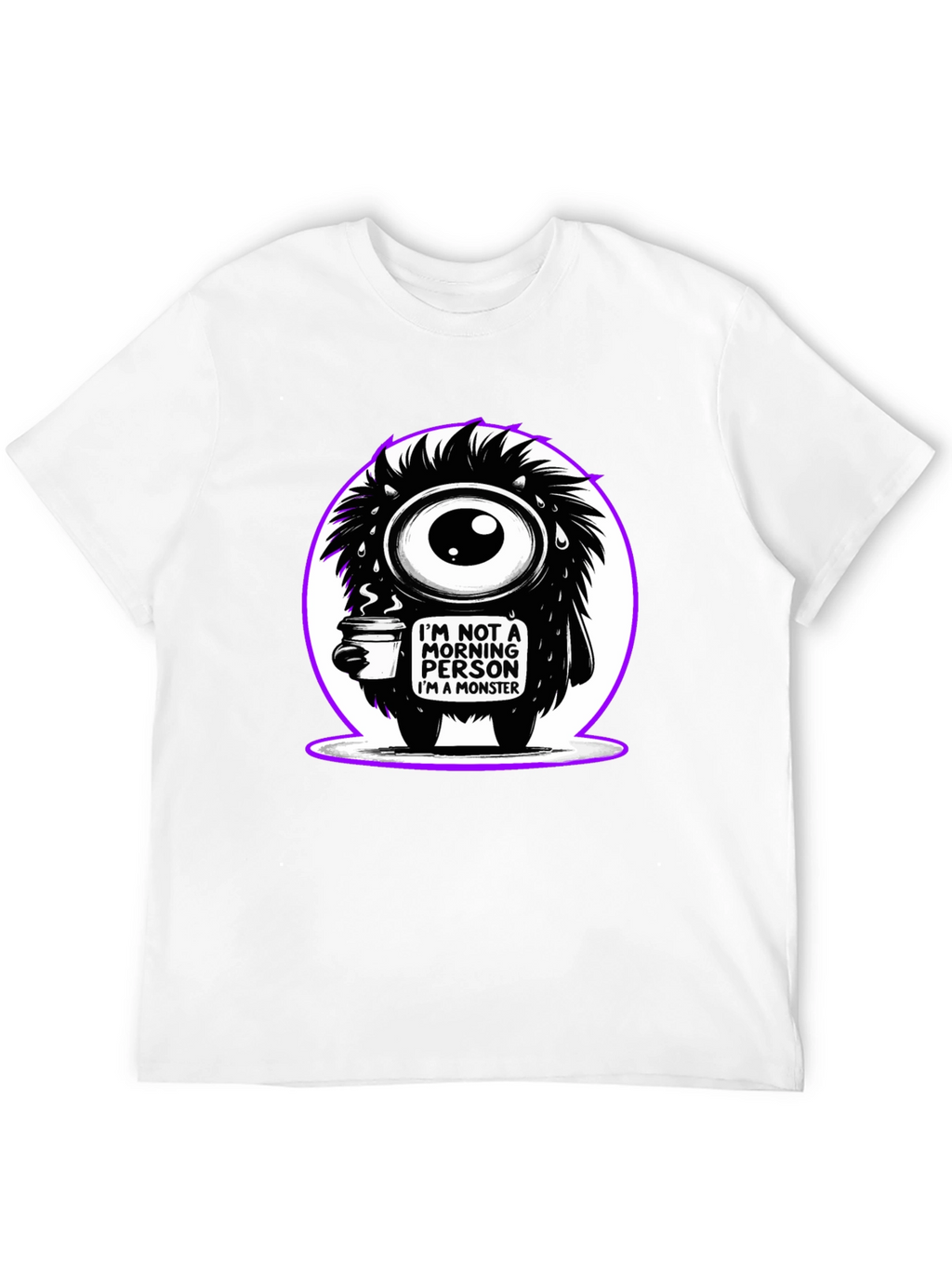 Monster Morning Person Graphic Tee