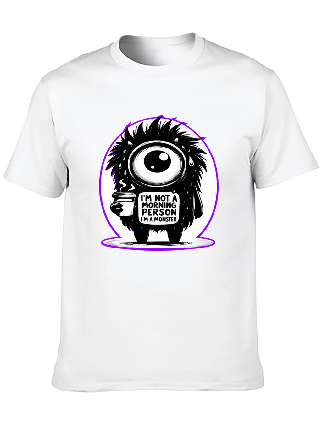 Monster Morning Person Graphic Tee