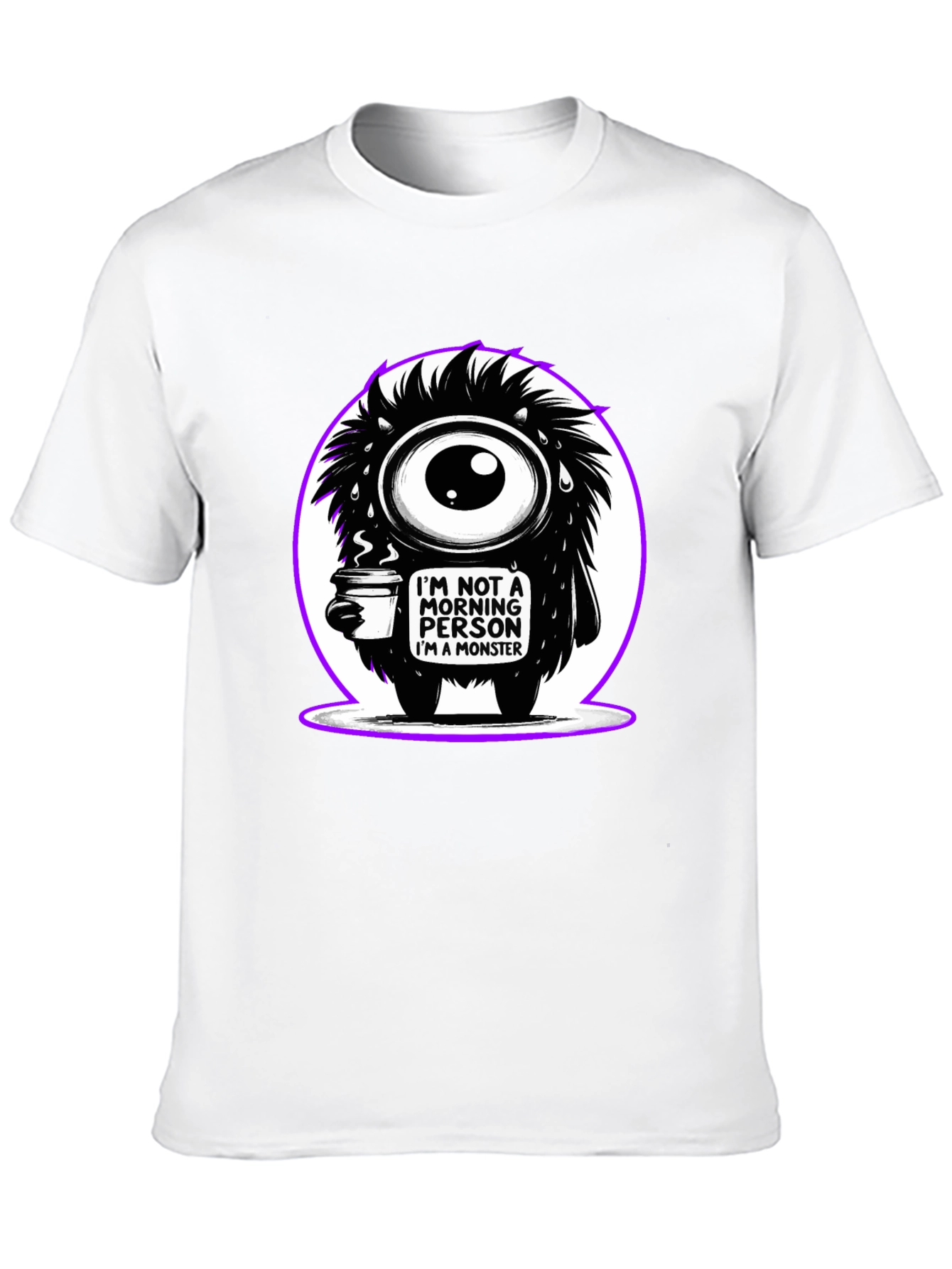 Monster Morning Person Graphic Tee