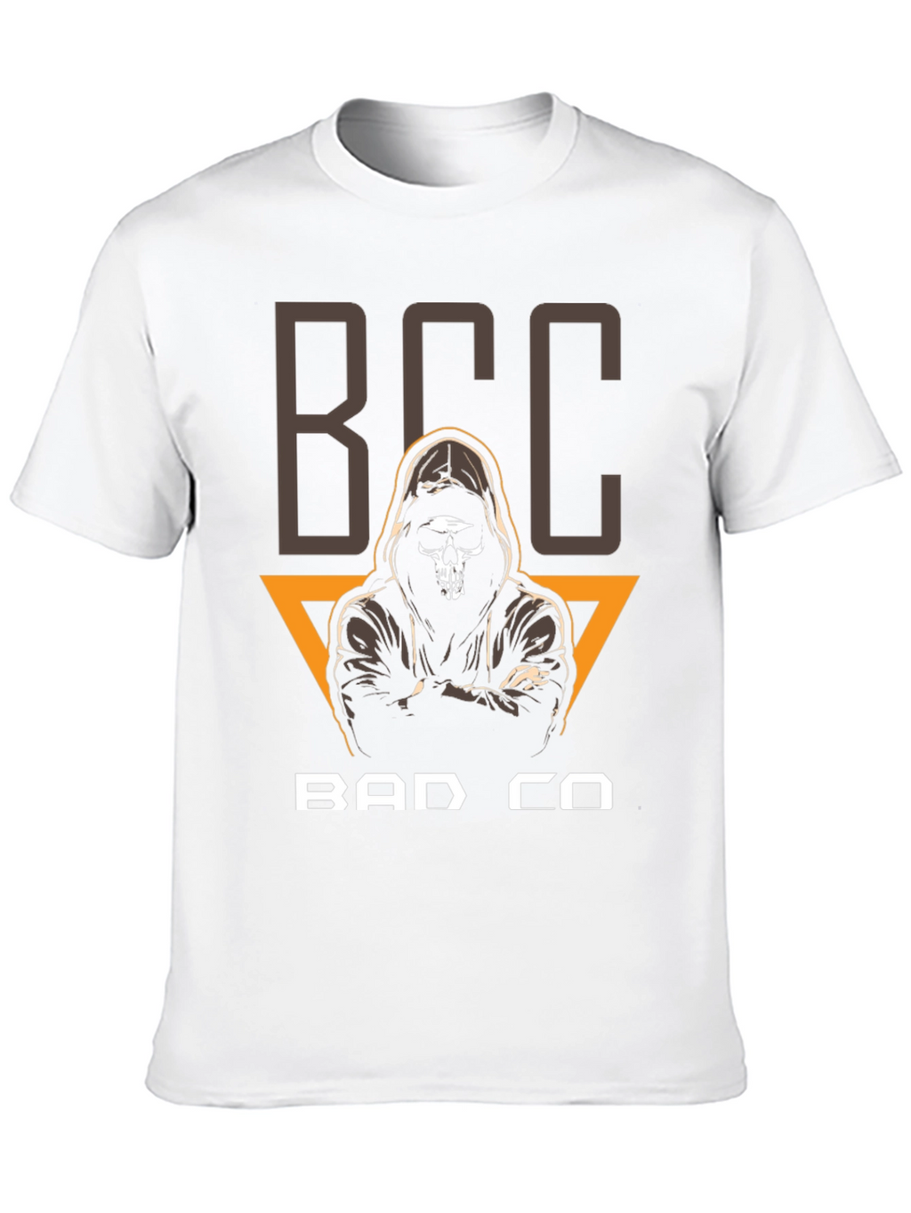 BCC Bad Co T-Shirt - Skull Grim Reaper Design