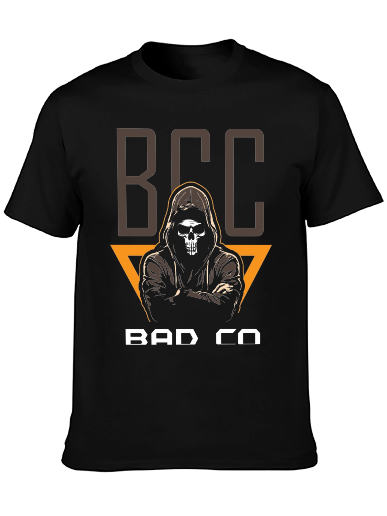 BCC Bad Co T-Shirt - Skull Grim Reaper Design