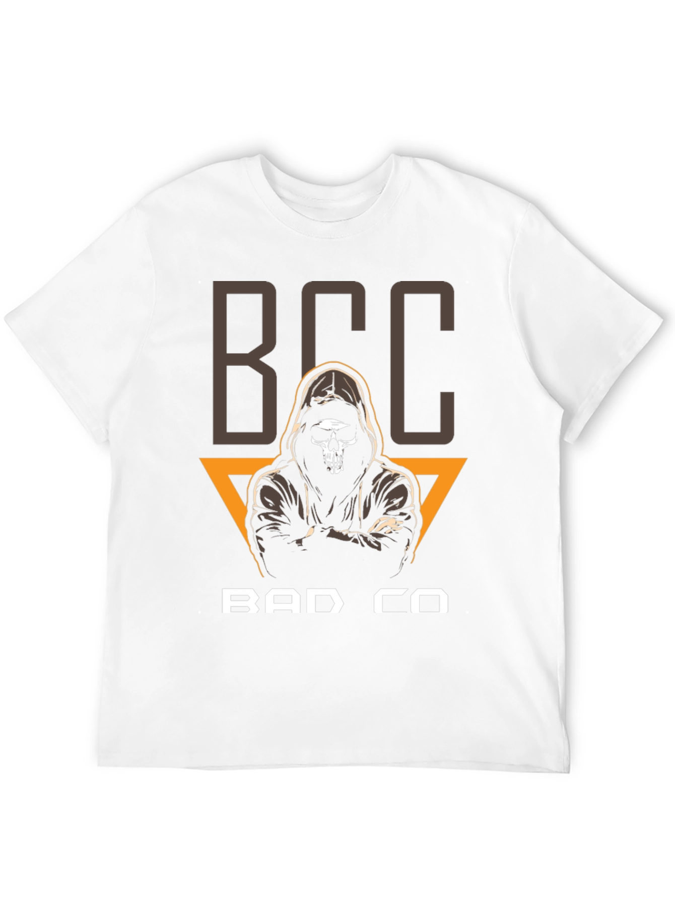 BCC Bad Co T-Shirt - Skull Grim Reaper Design