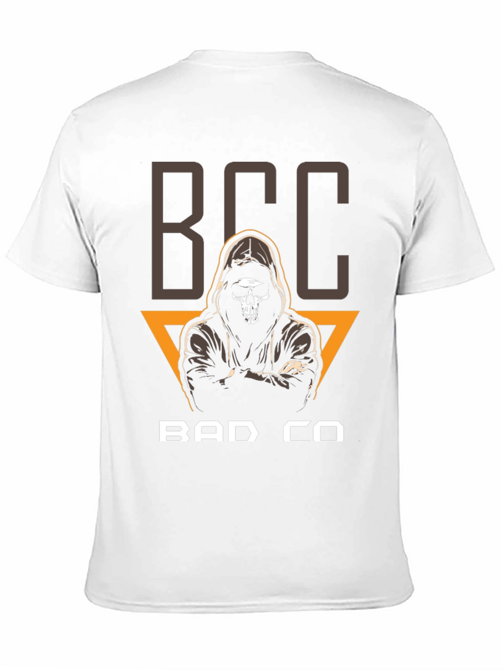 BCC Bad Co T-Shirt - Skull Grim Reaper Design