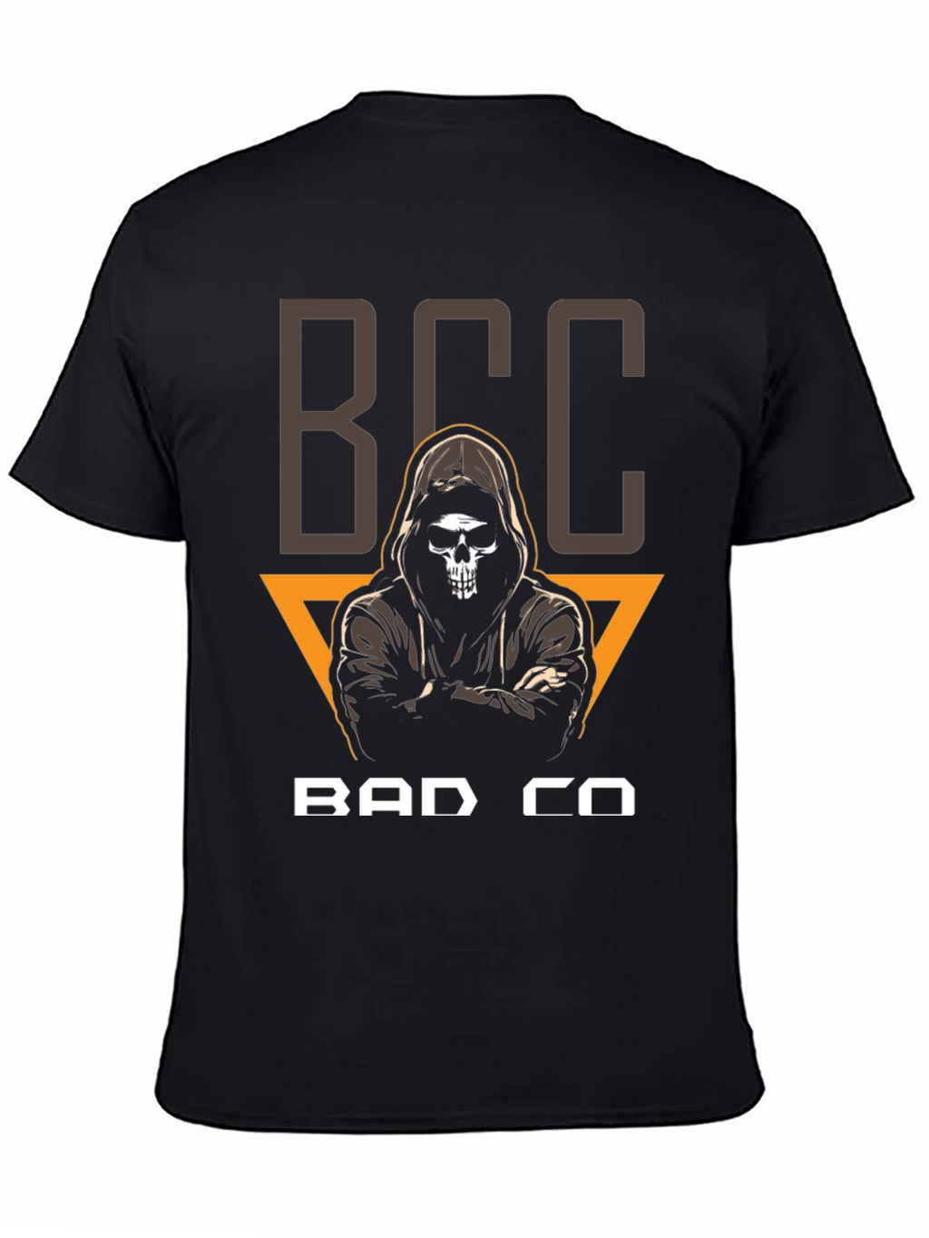 BCC Bad Co T-Shirt - Skull Grim Reaper Design