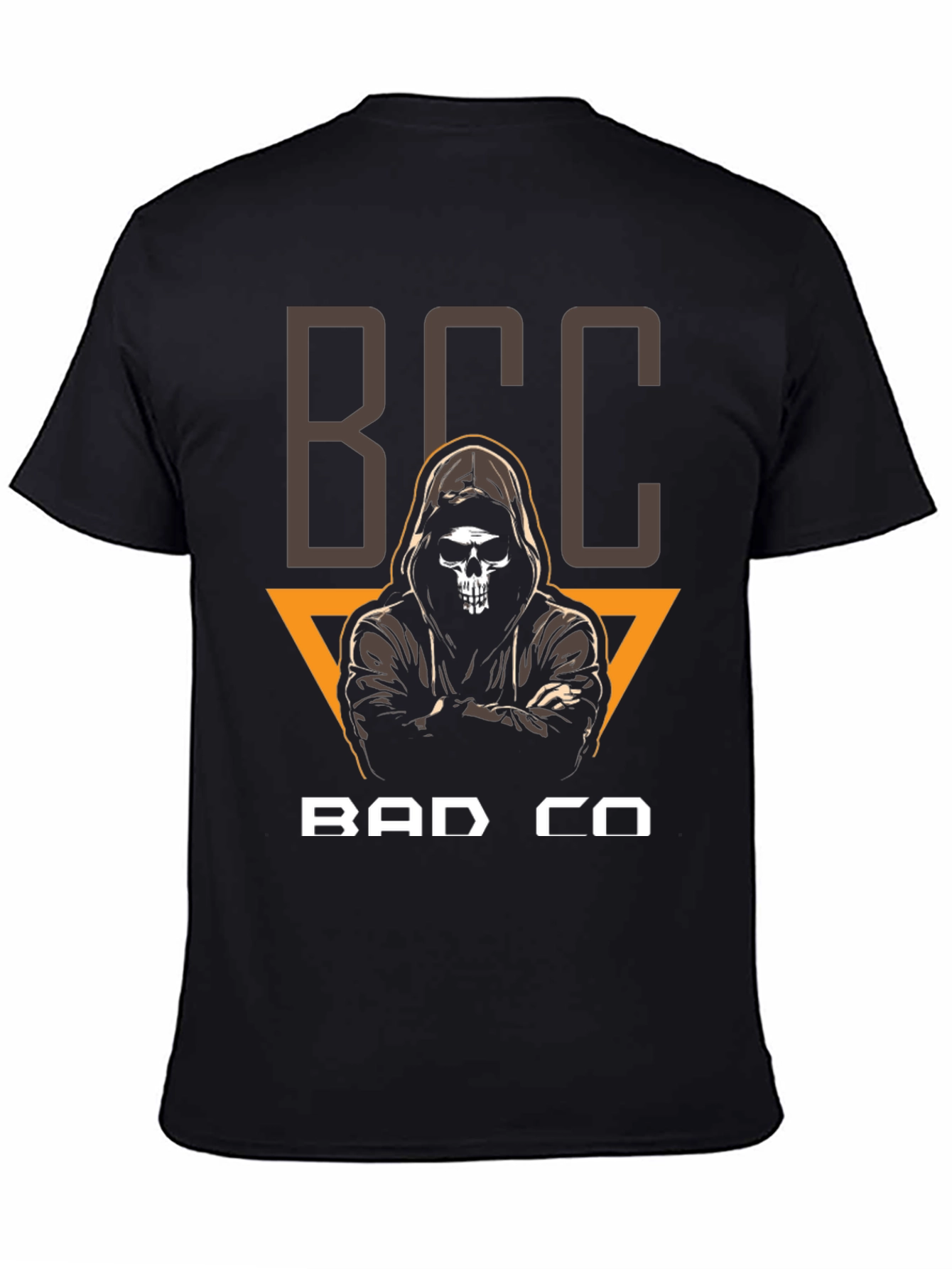 BCC Bad Co T-Shirt - Skull Grim Reaper Design