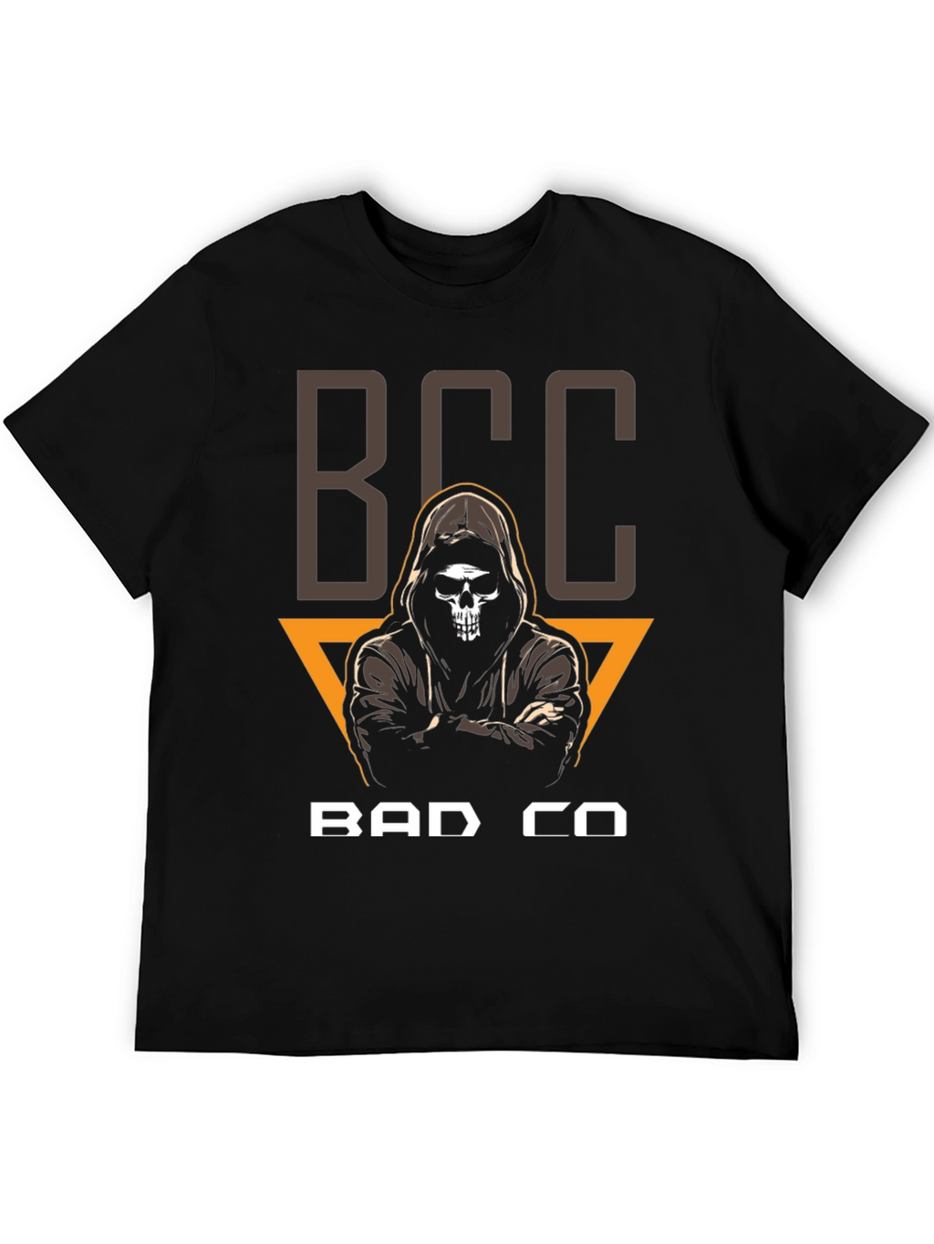 BCC Bad Co T-Shirt - Skull Grim Reaper Design