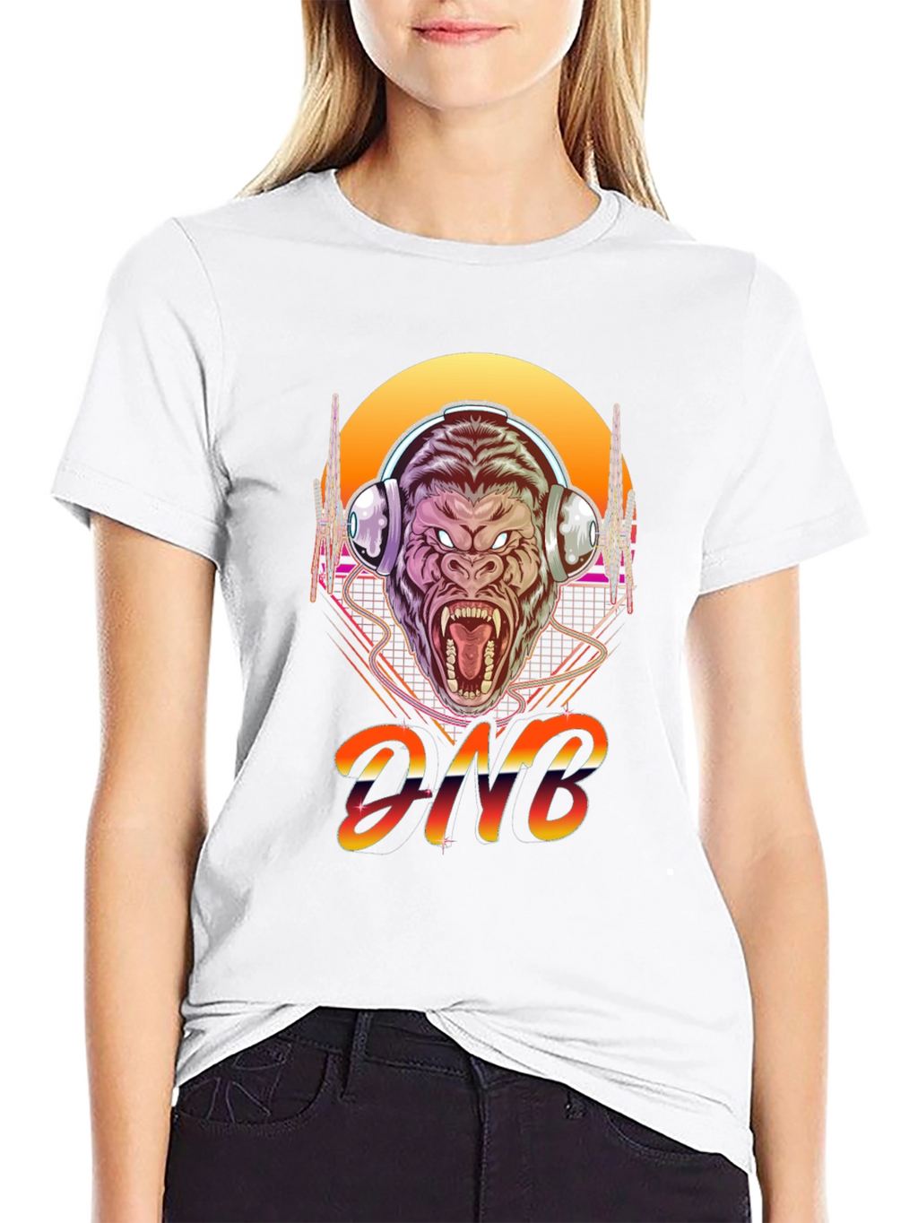 DNB Gorilla Retro T-Shirt