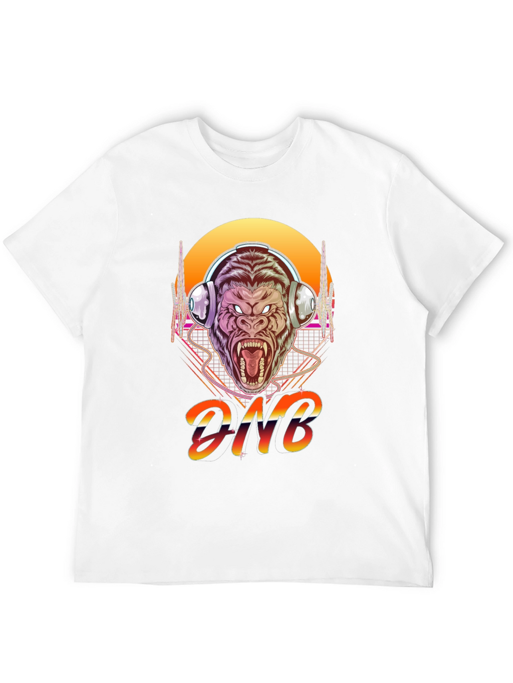 DNB Gorilla Retro T-Shirt
