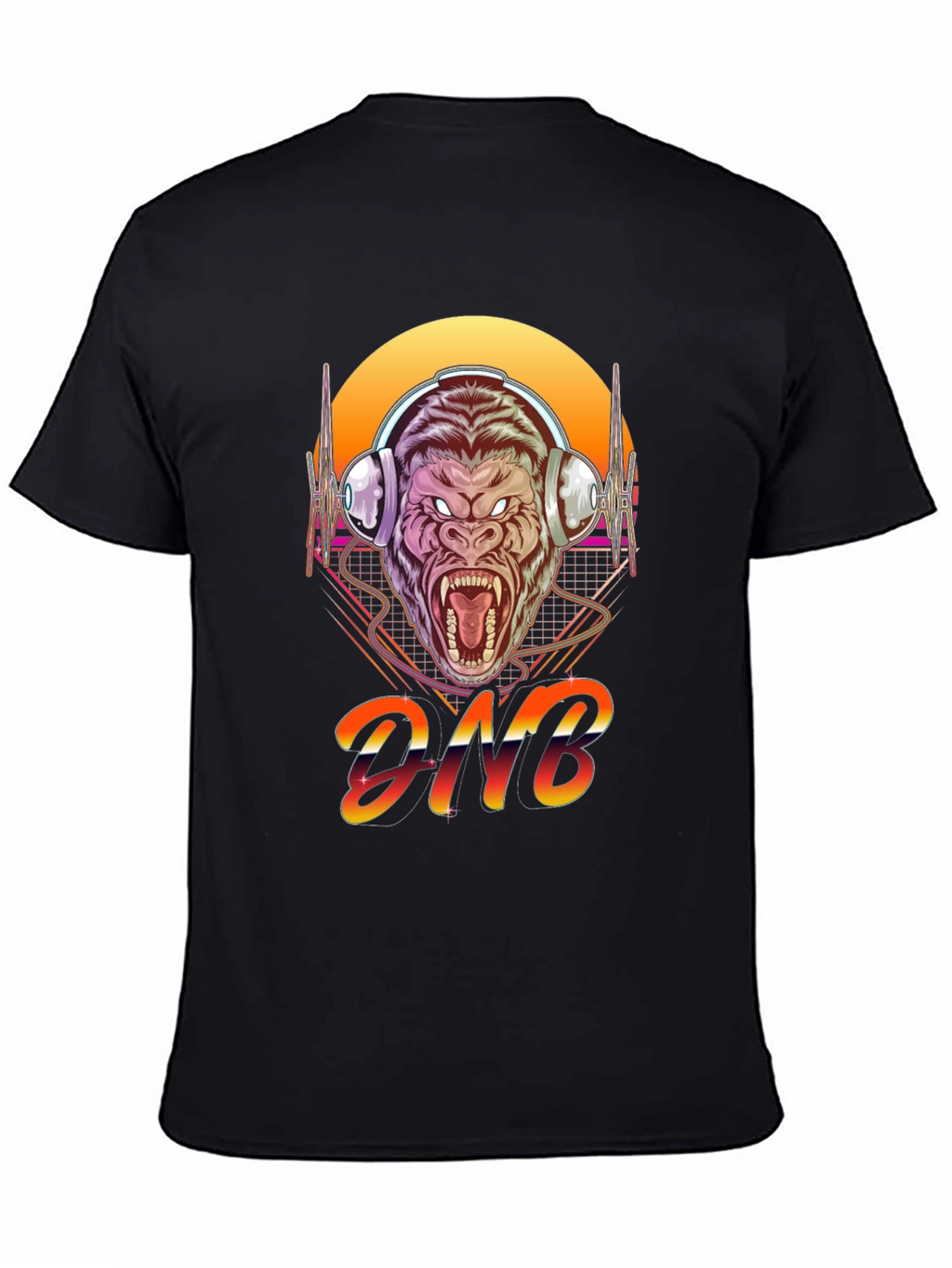 DNB Gorilla Retro T-Shirt