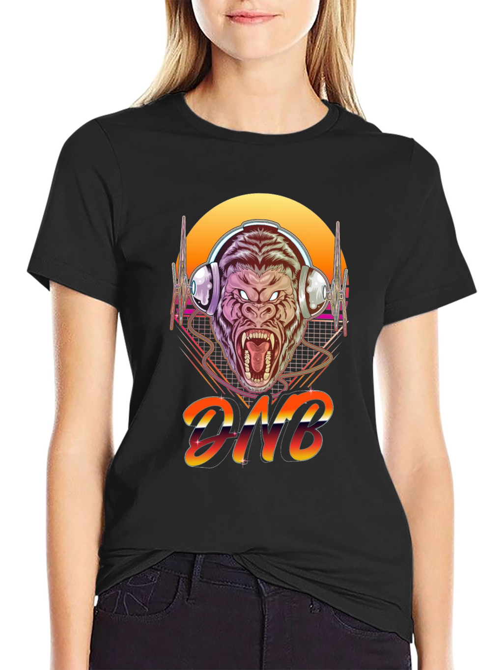 DNB Gorilla Retro T-Shirt
