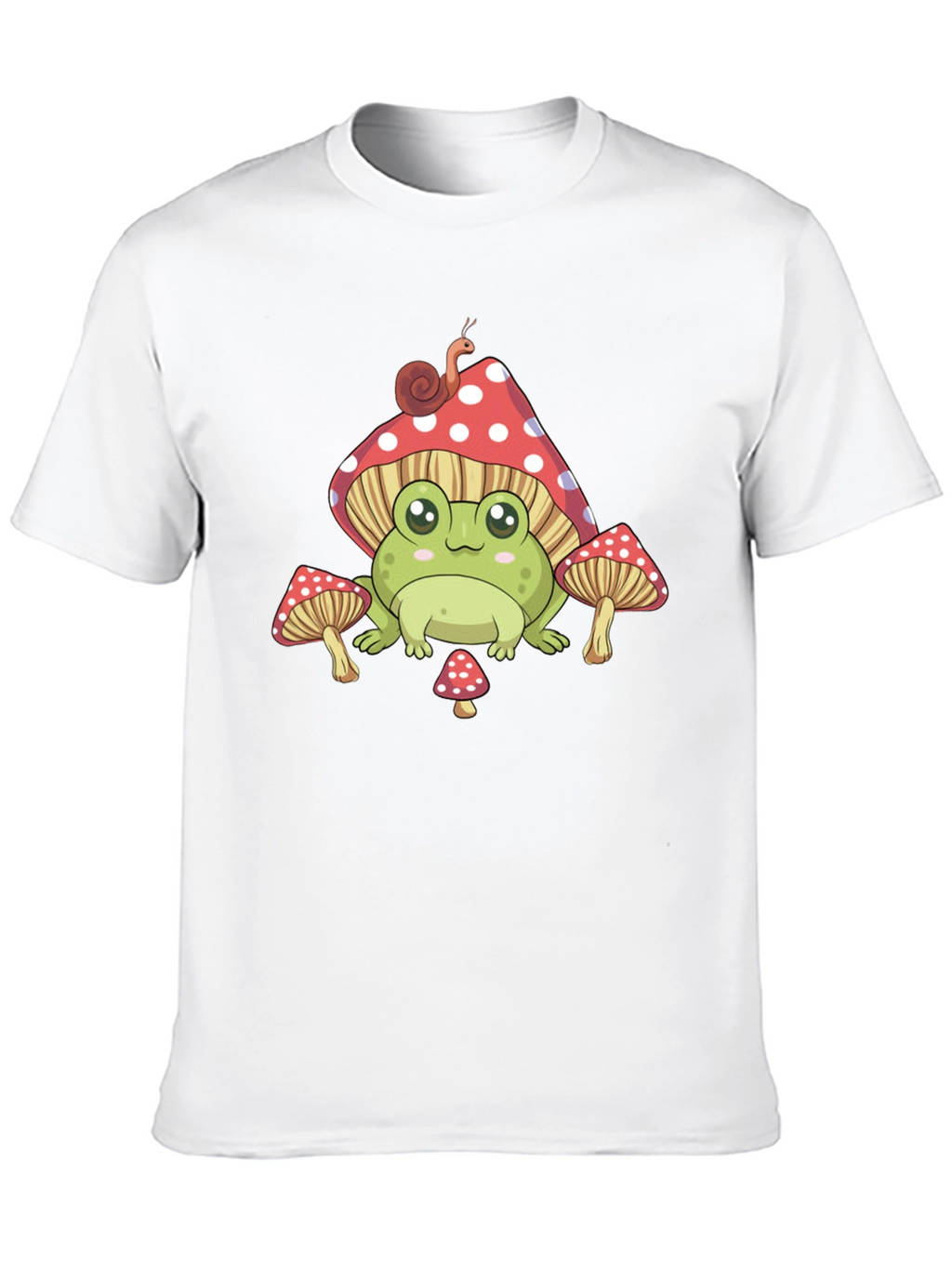 Frog Mushroom T-Shirt Cute Aesthetic Tee