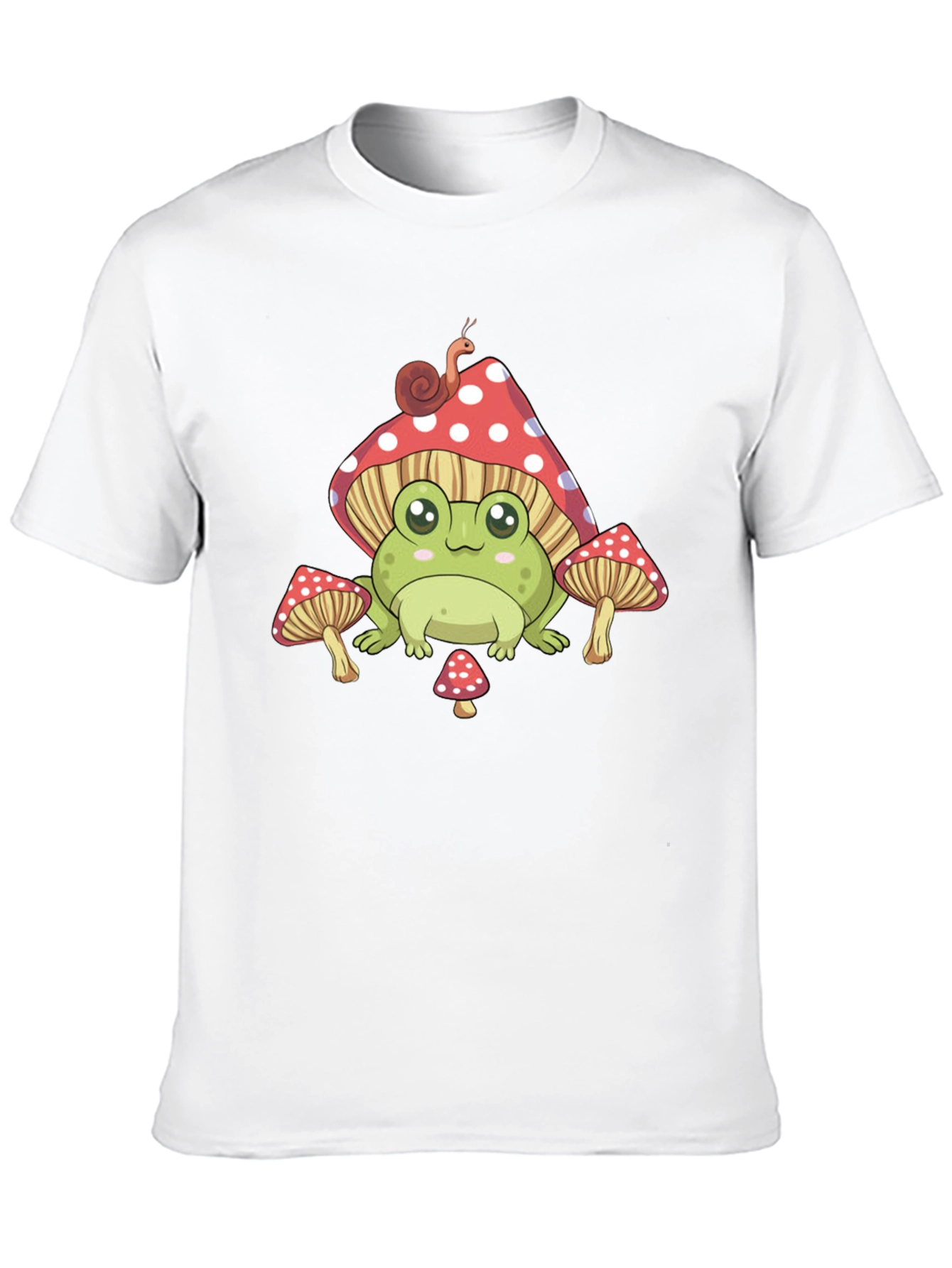 Frog Mushroom T-Shirt Cute Aesthetic Tee
