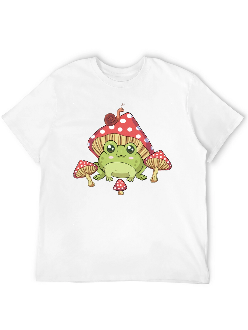 Frog Mushroom T-Shirt Cute Aesthetic Tee