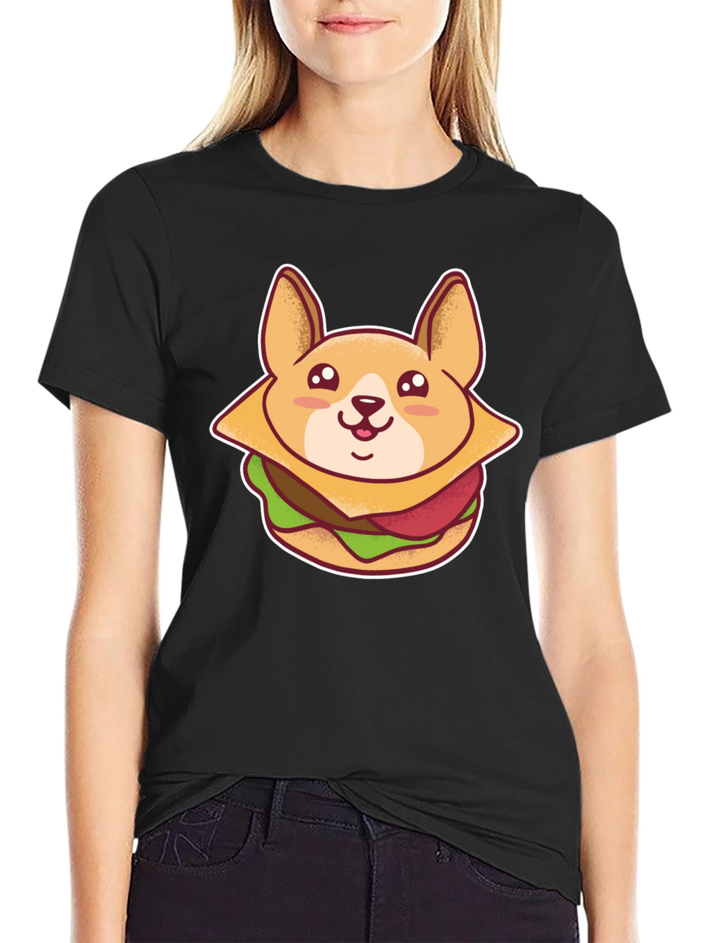 Cute Corgi Sandwich T-Shirt