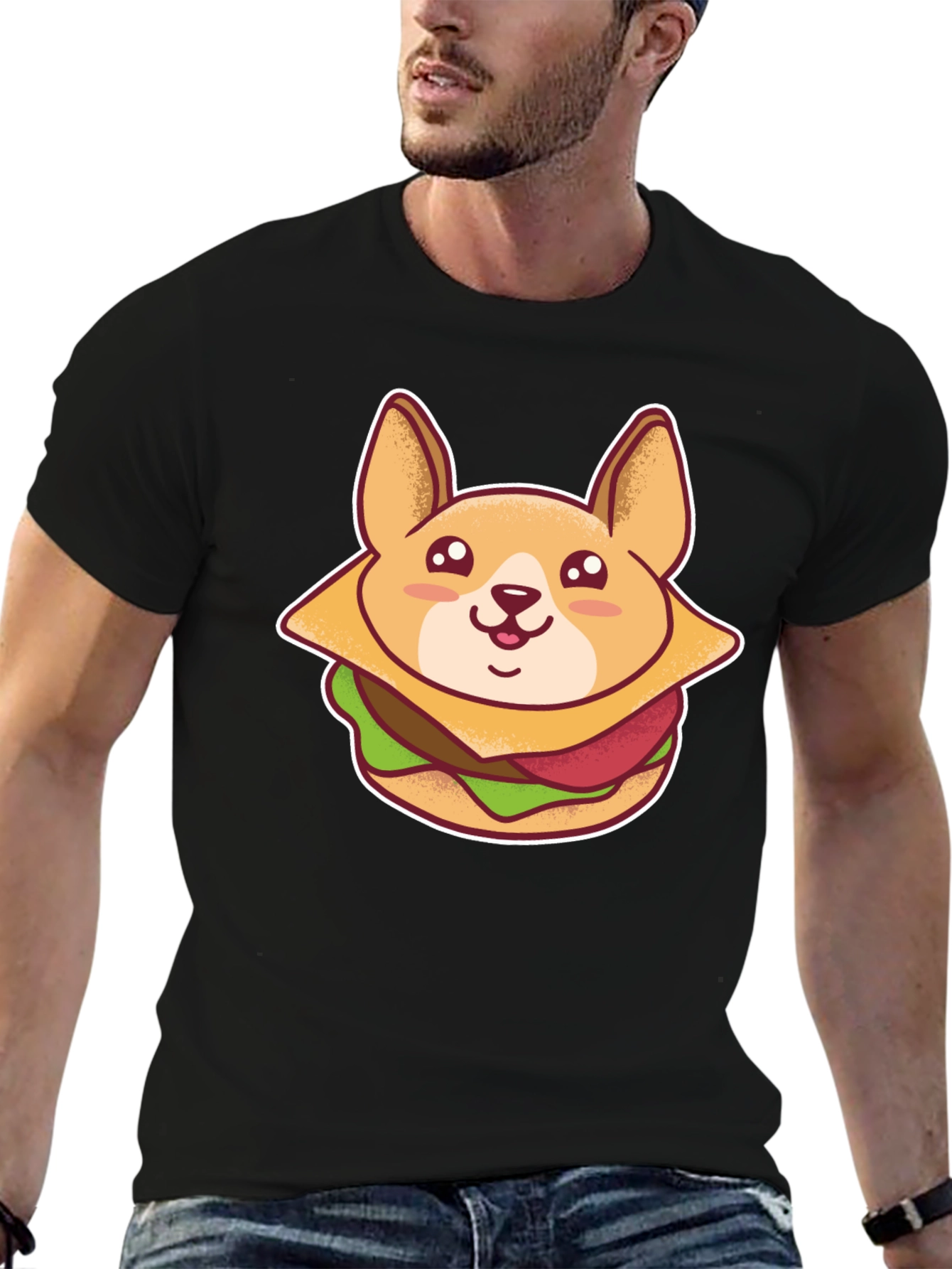 Cute Corgi Sandwich T-Shirt