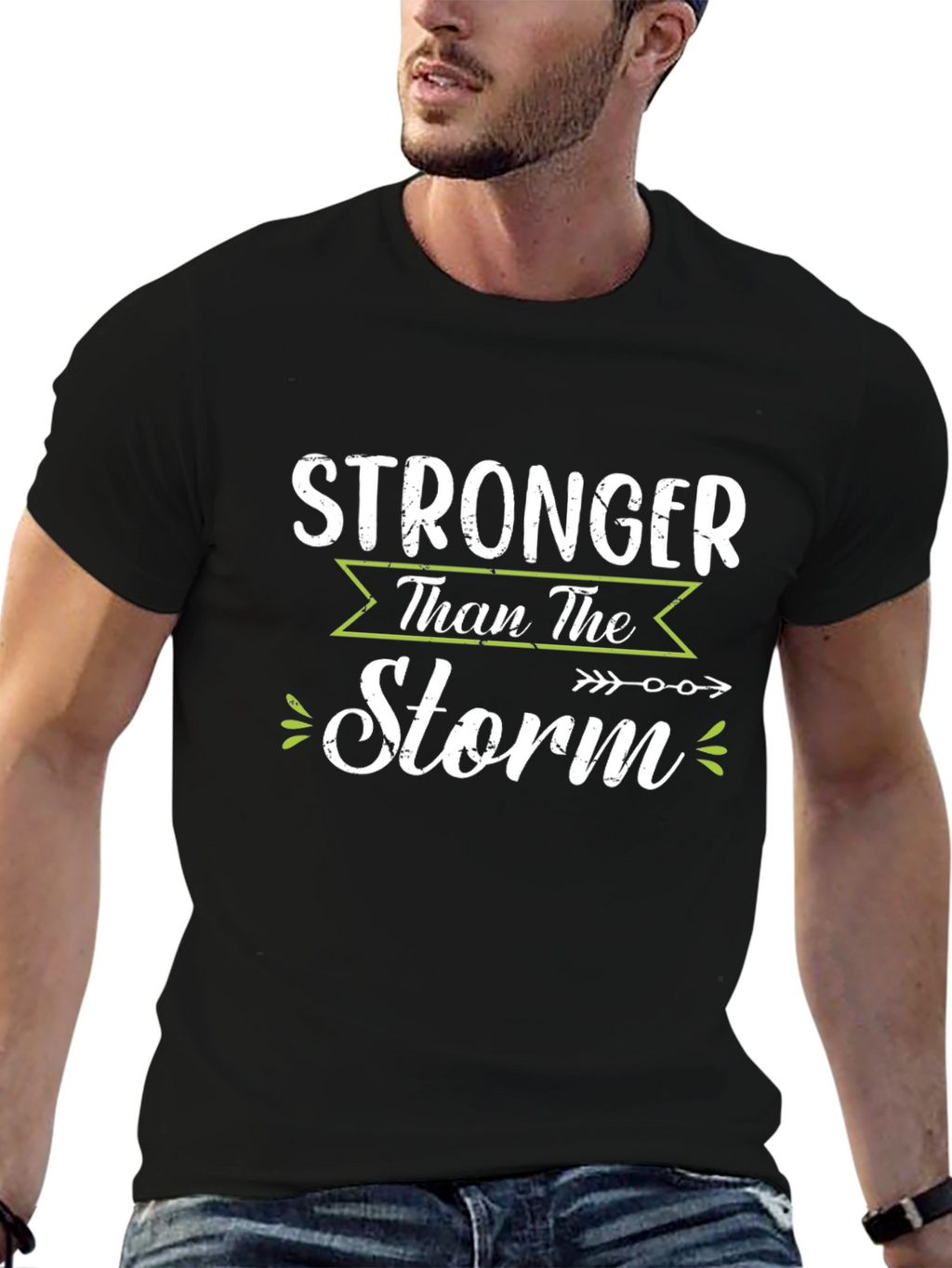 Stronger Than The Storm Graphic T-Shirt