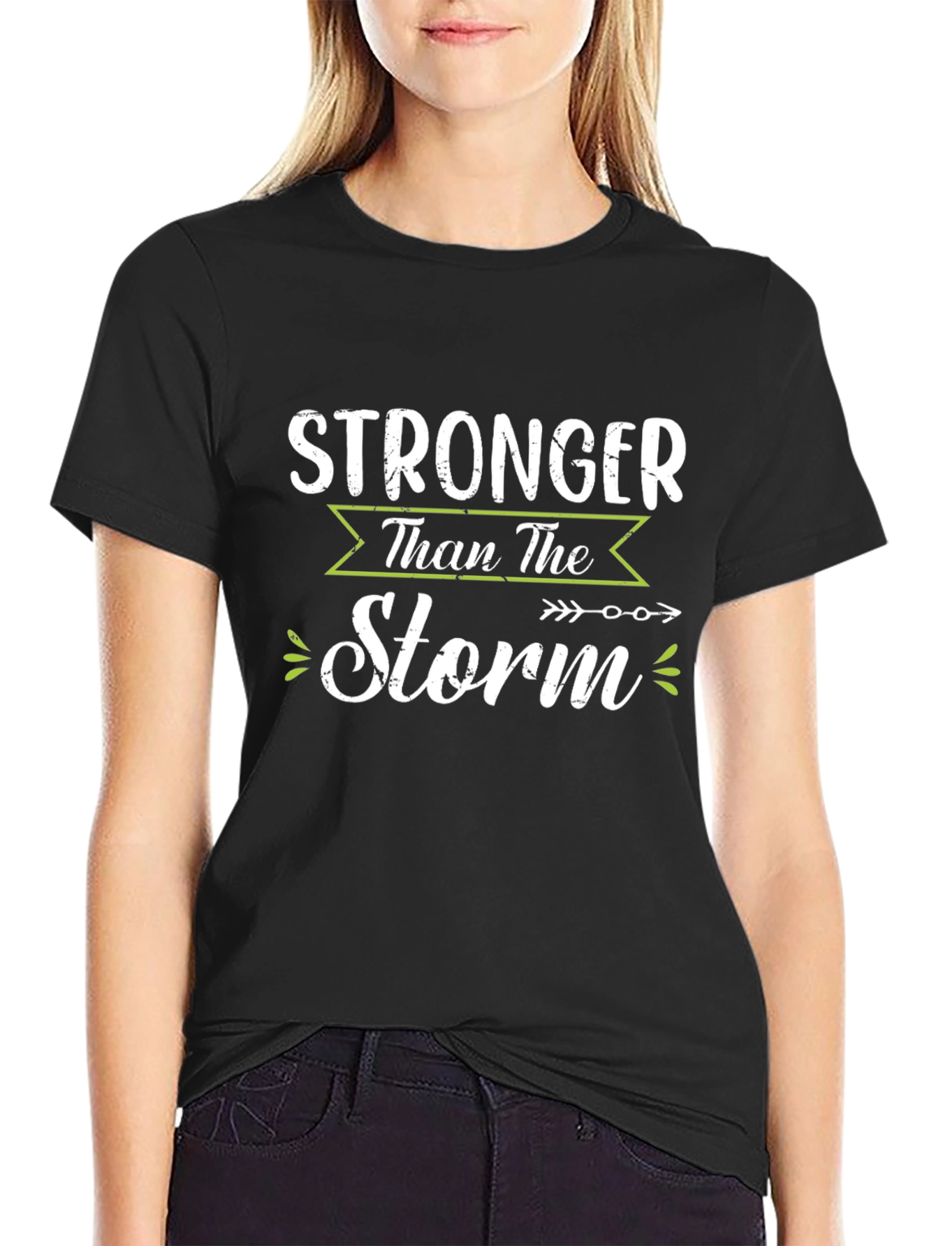 Stronger Than The Storm Graphic T-Shirt