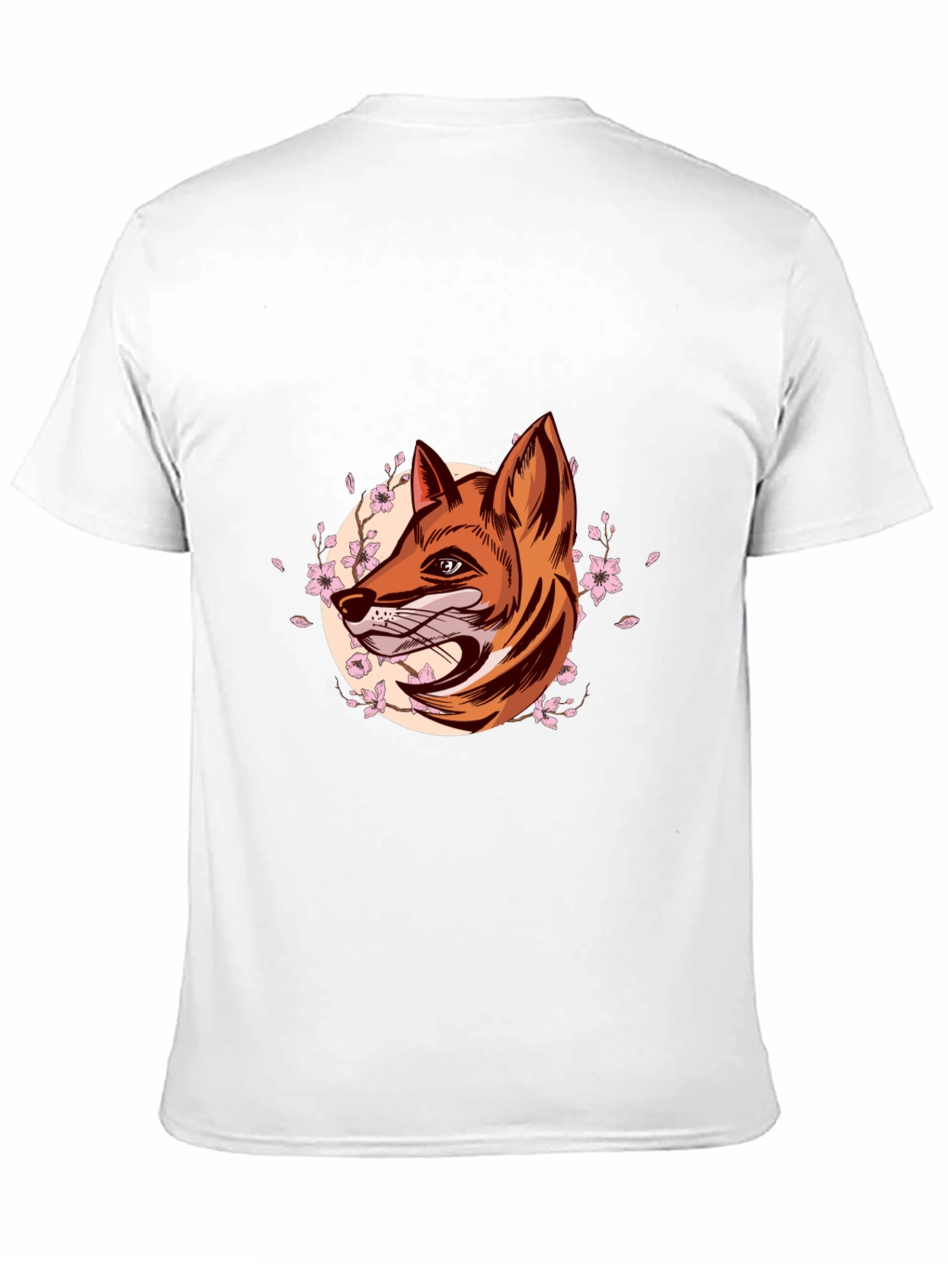 Fox Head Graphic Tee - Stylish Mens Black T-Shirt