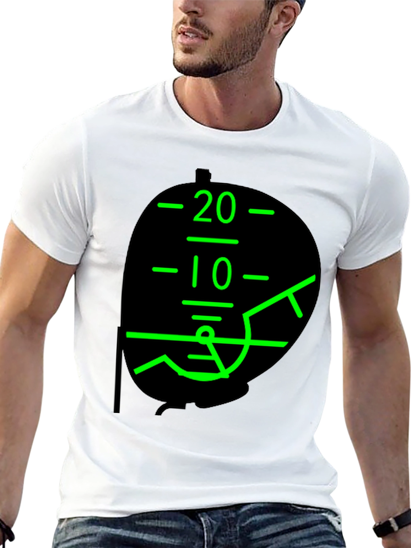 Attitude Indicator Pilot T-Shirt