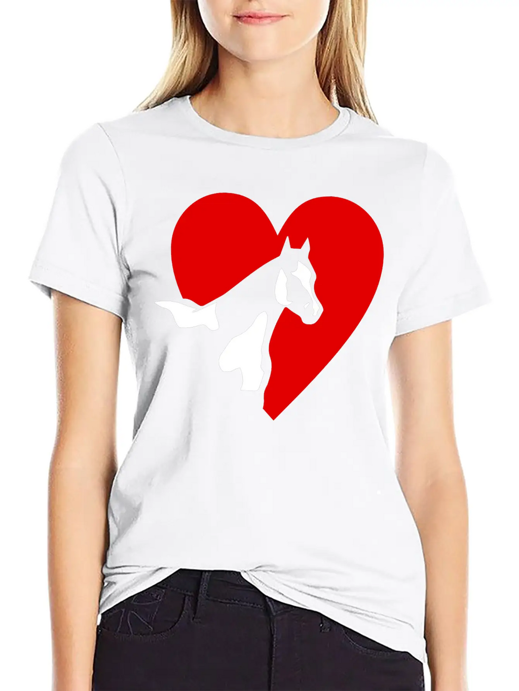 Paint Horse Classic Fit Graphic Tee For Daily Comfort – Unisex Cotton Shirt