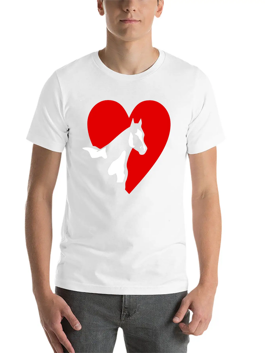 Paint Horse Classic Fit Graphic Tee For Daily Comfort – Unisex Cotton Shirt
