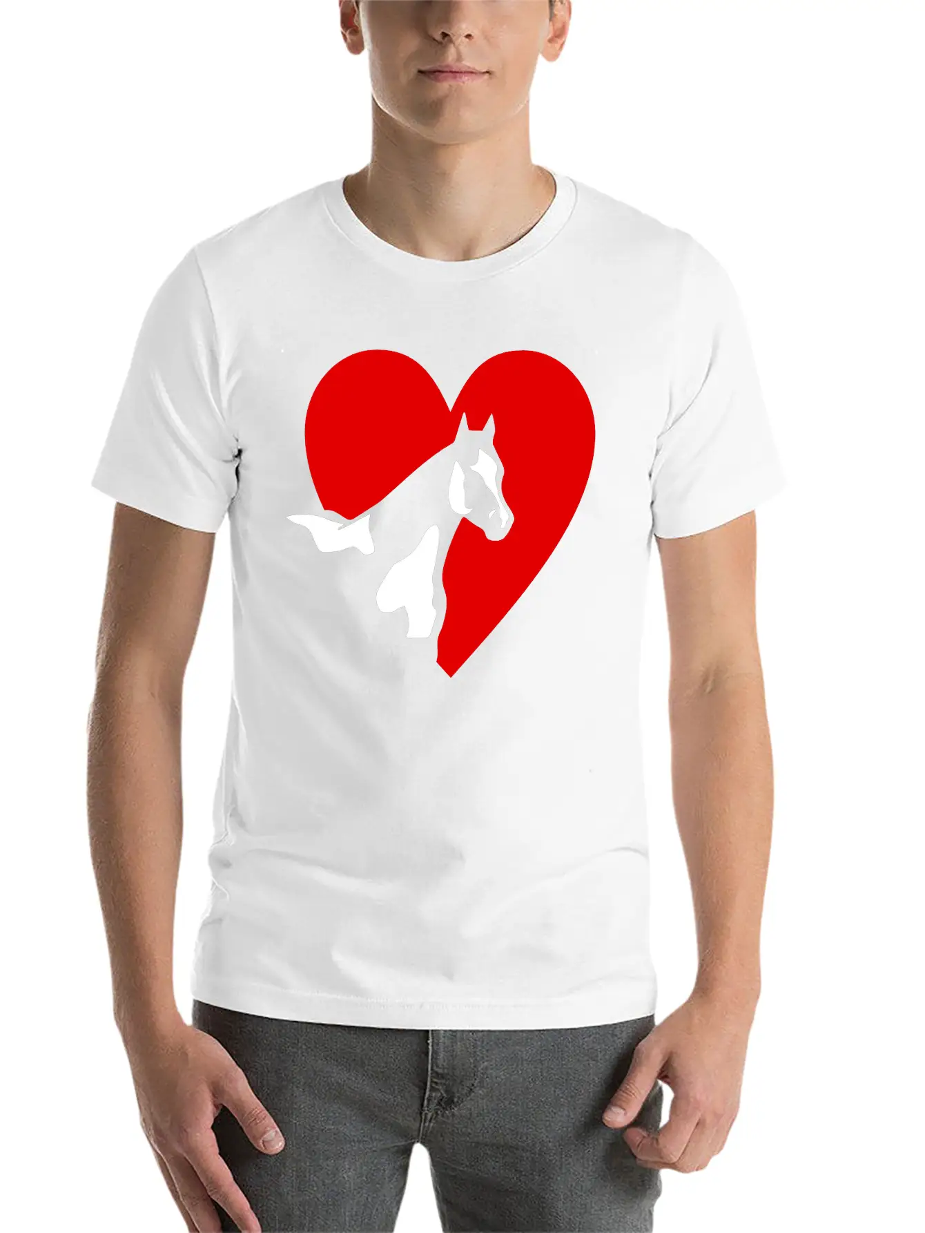 Paint Horse Classic Fit Graphic Tee For Daily Comfort – Unisex Cotton Shirt