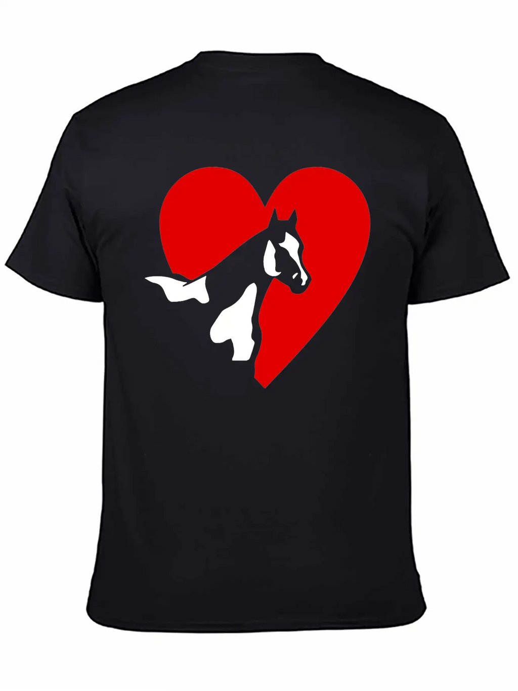 Paint Horse Classic Fit Graphic Tee For Daily Comfort – Unisex Cotton Shirt