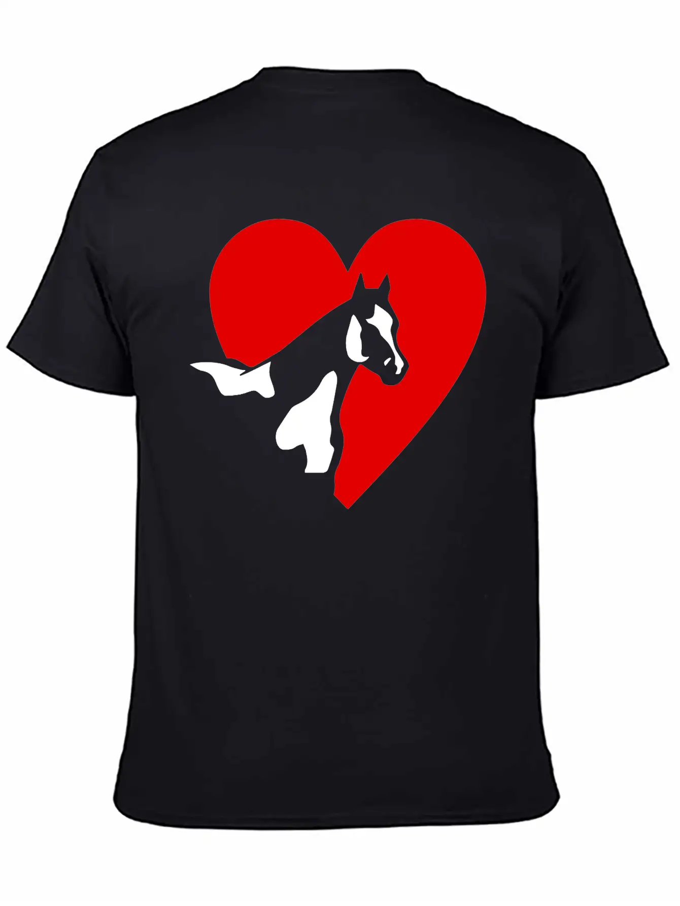 Paint Horse Classic Fit Graphic Tee For Daily Comfort – Unisex Cotton Shirt