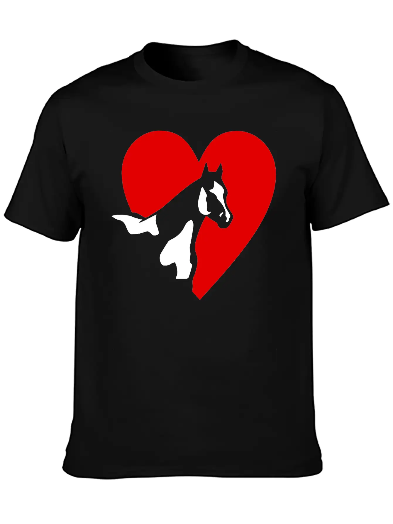 Paint Horse Classic Fit Graphic Tee For Daily Comfort – Unisex Cotton Shirt