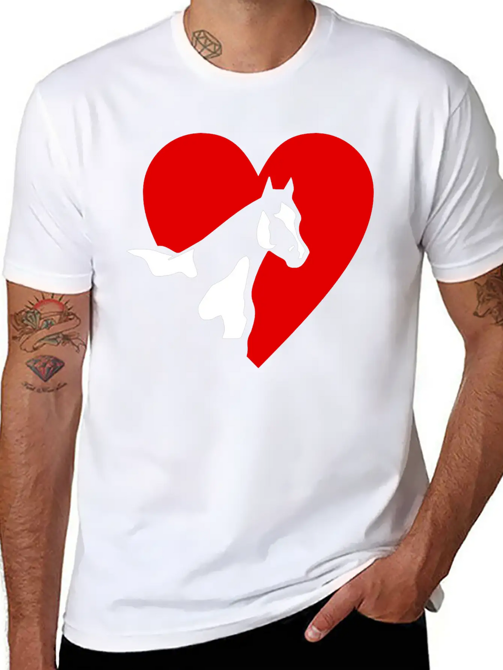 Paint Horse Classic Fit Graphic Tee For Daily Comfort – Unisex Cotton Shirt